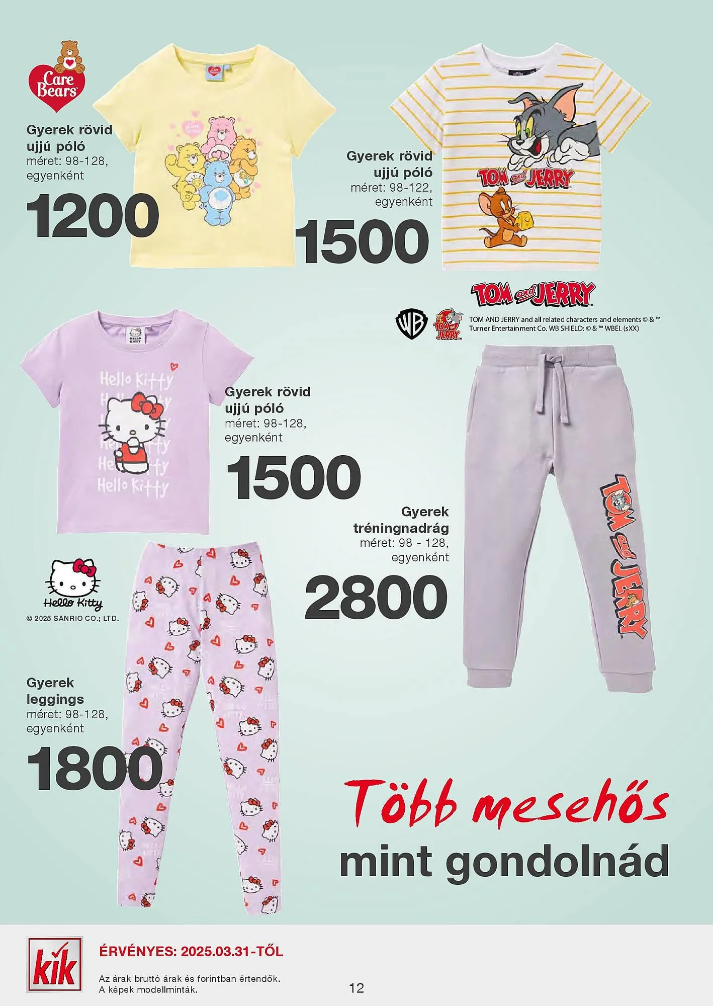 Katalógus Kik akciós újság március 28.-tól április 30.-ig 2025. - Oldal 12