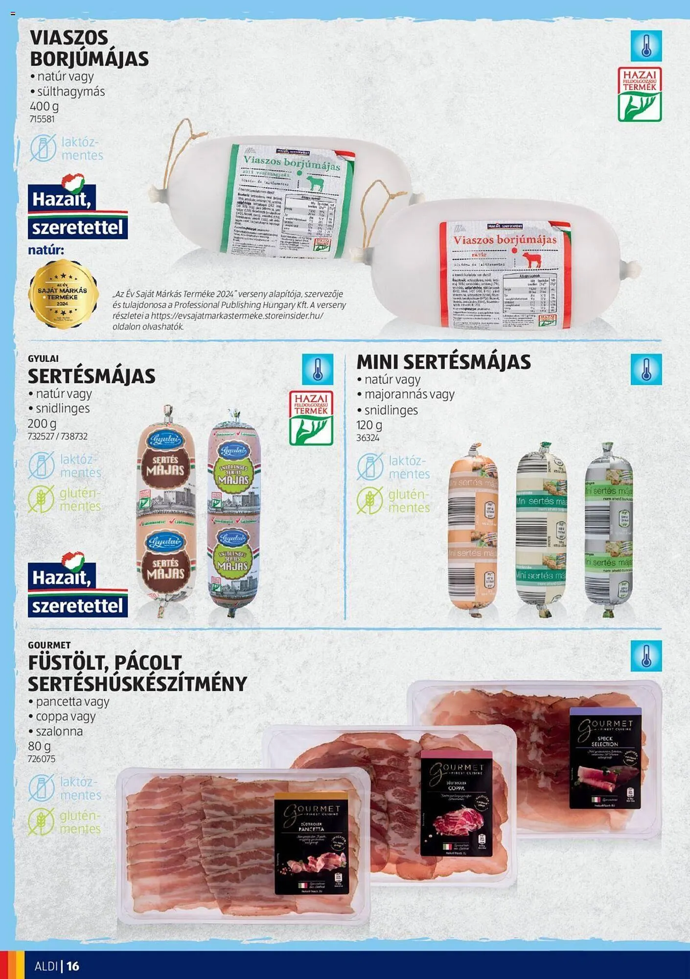 Katalógus ALDI akciós újság augusztus 7.-tól január 3.-ig 2025. - Oldal 16