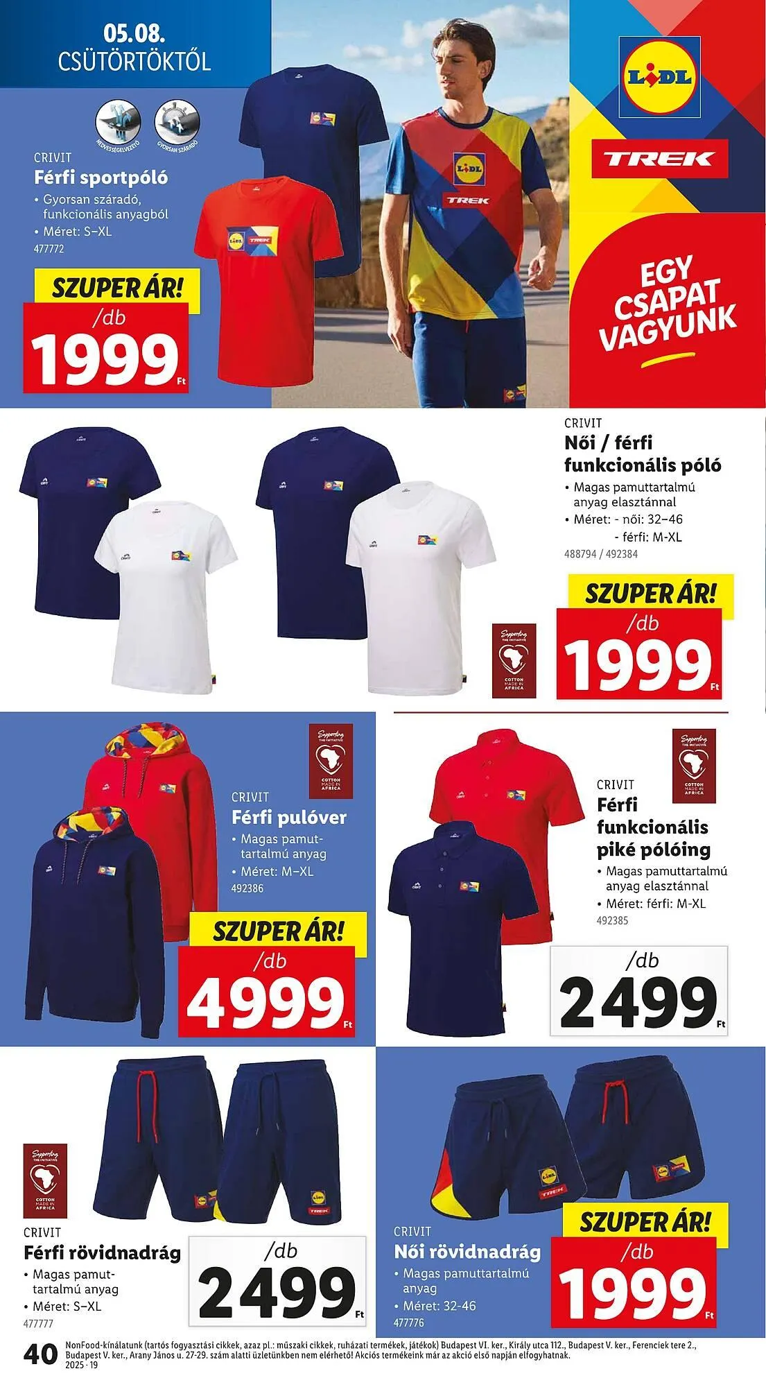 Katalógus Lidl akciós újság május 8.-tól május 14.-ig 2025. - Oldal 40