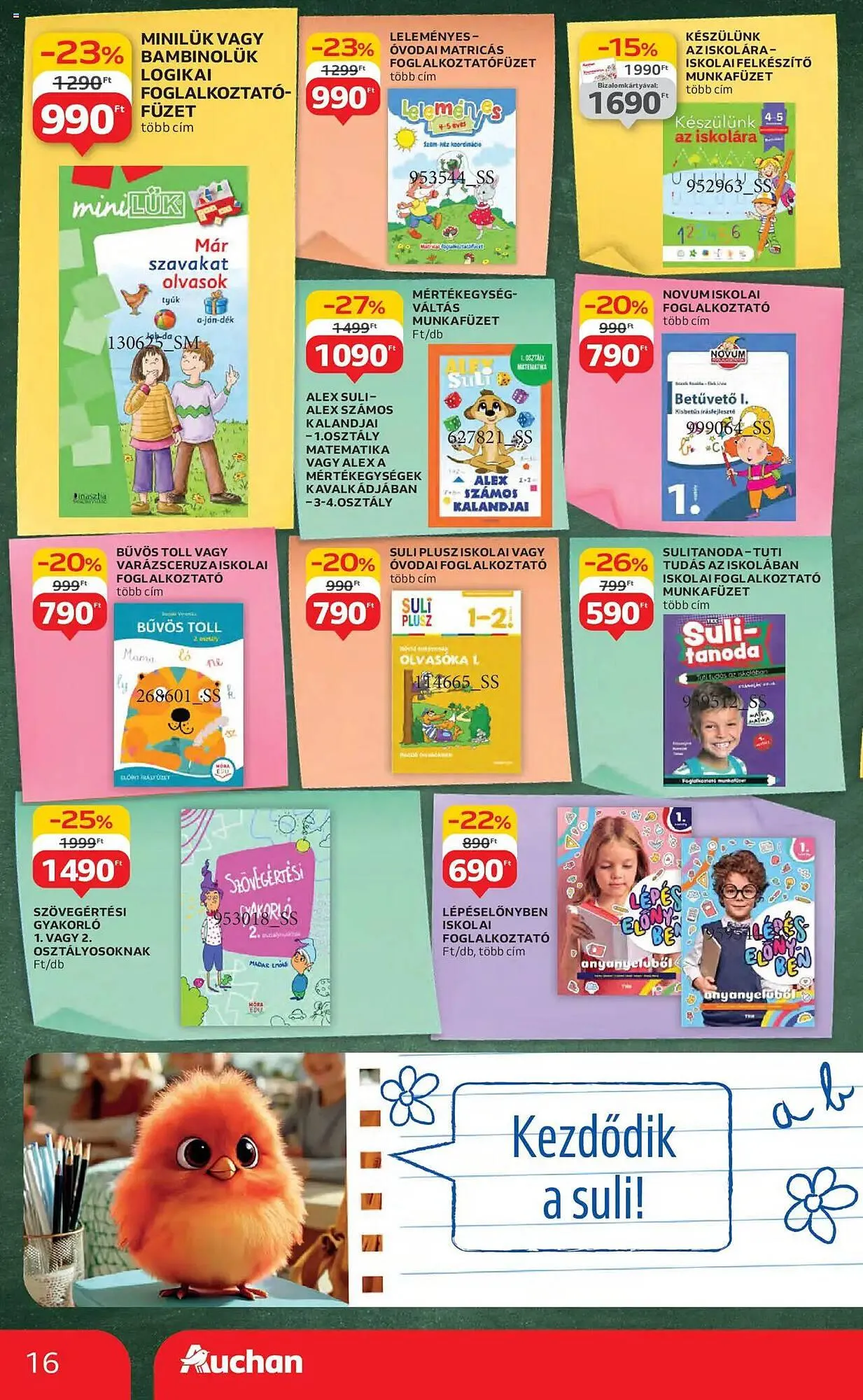 Katalógus Auchan akciós újság július 24.-tól augusztus 6.-ig 2025. - Oldal 16