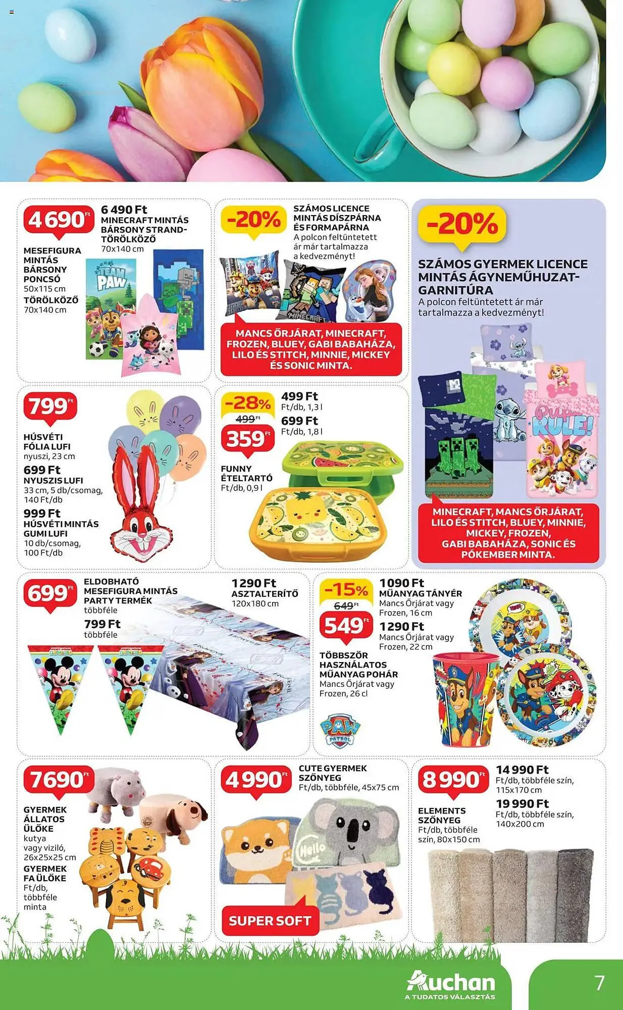 Katalógus Auchan akciós újság március 6.-tól április 19.-ig 2025. - Oldal 7