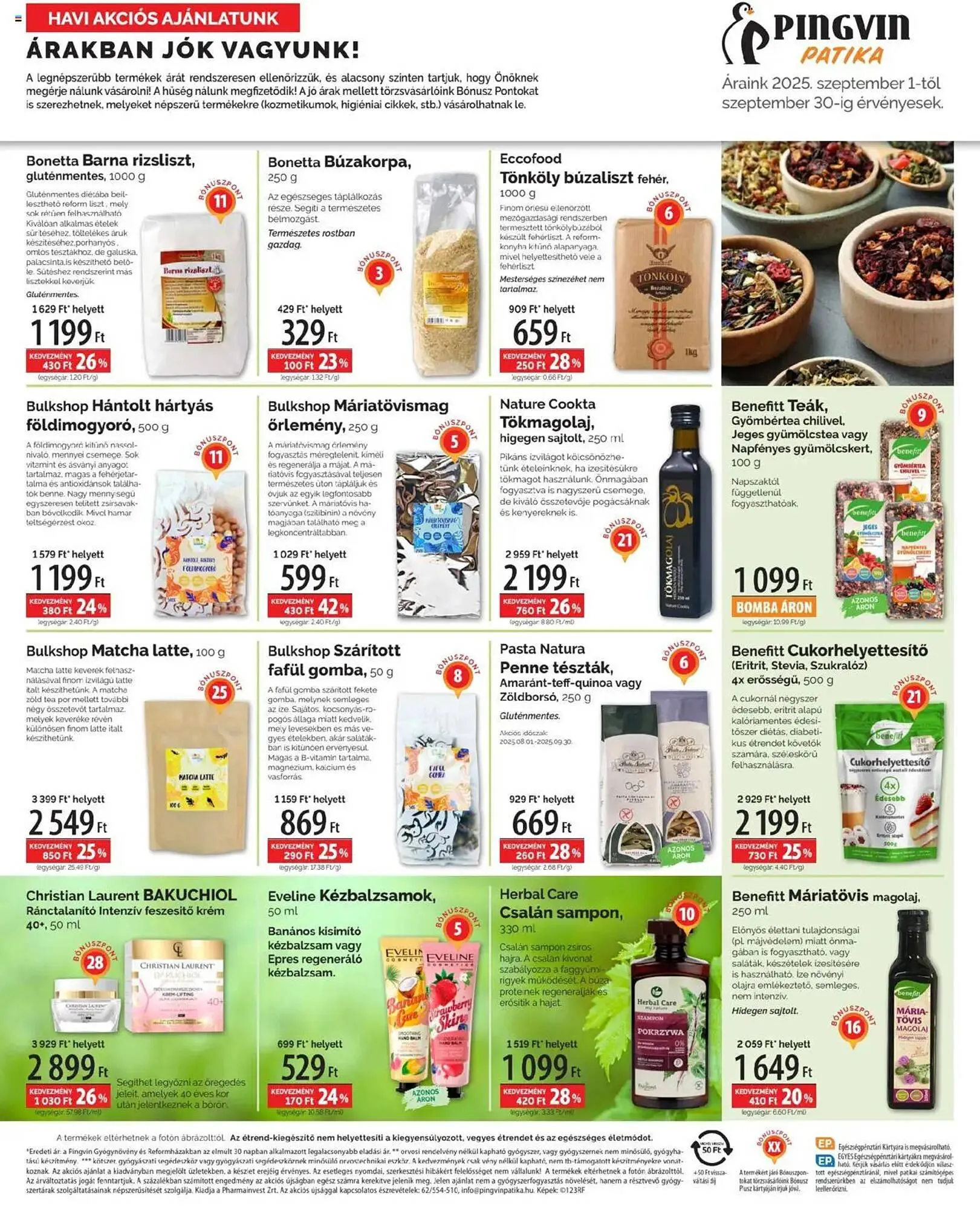 Katalógus Pingvin Patika akciós újság szeptember 1.-tól szeptember 30.-ig 2025. - Oldal 3