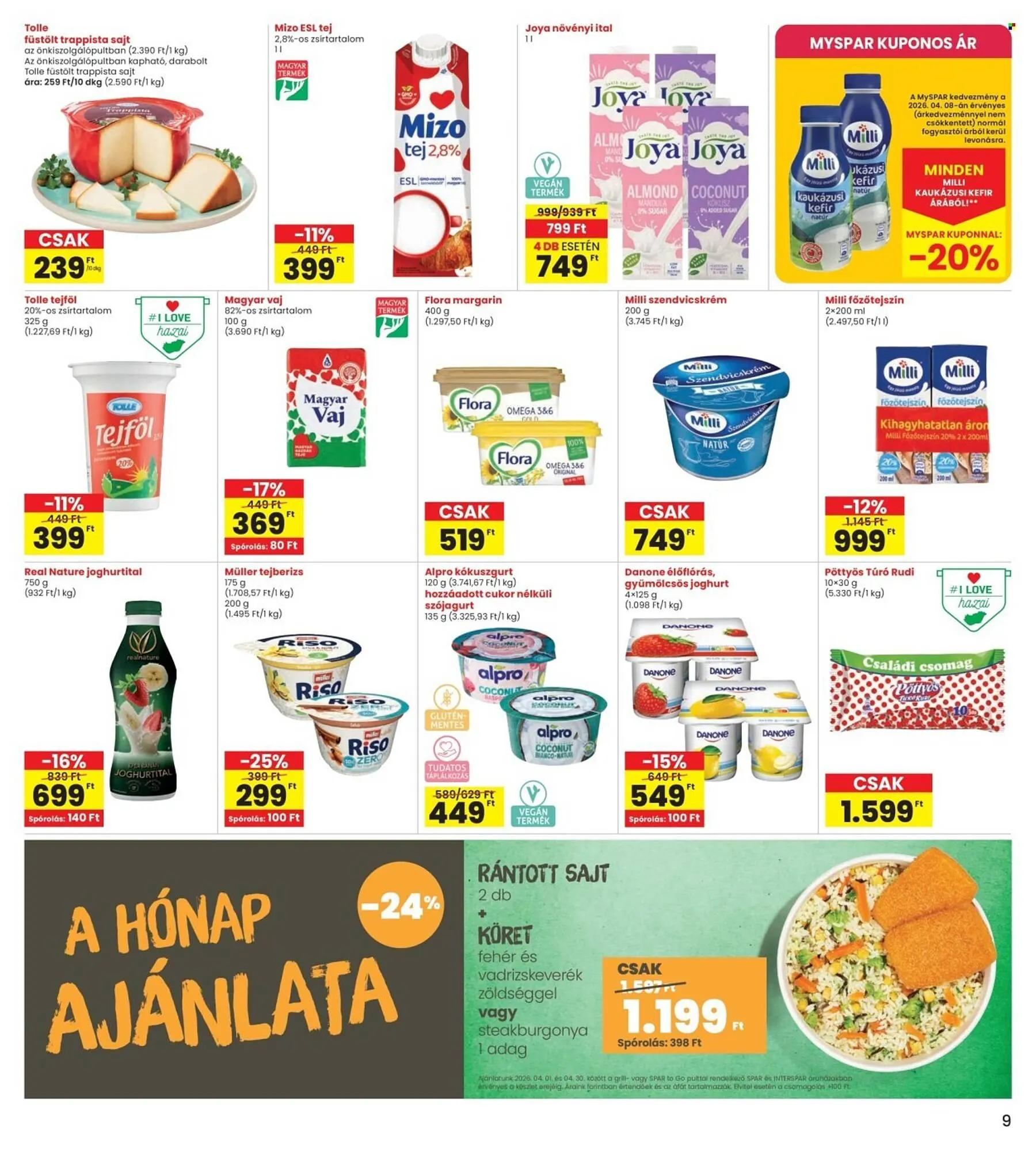 Katalógus Interspar akciós újság április 9.-tól április 15.-ig 2026. - Oldal 9