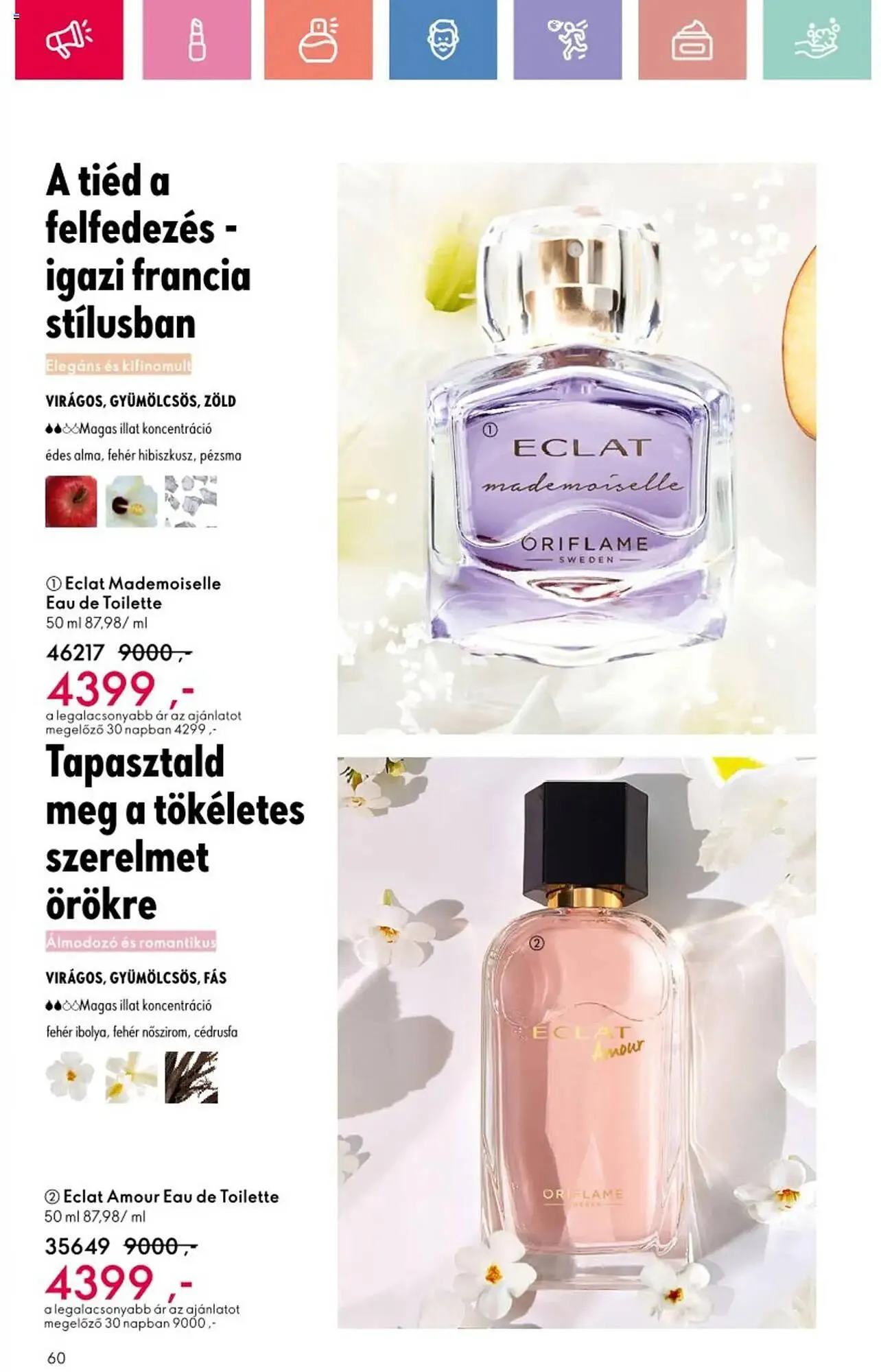 Katalógus Oriflame akciós újság július 6.-tól július 26.-ig 2025. - Oldal 60