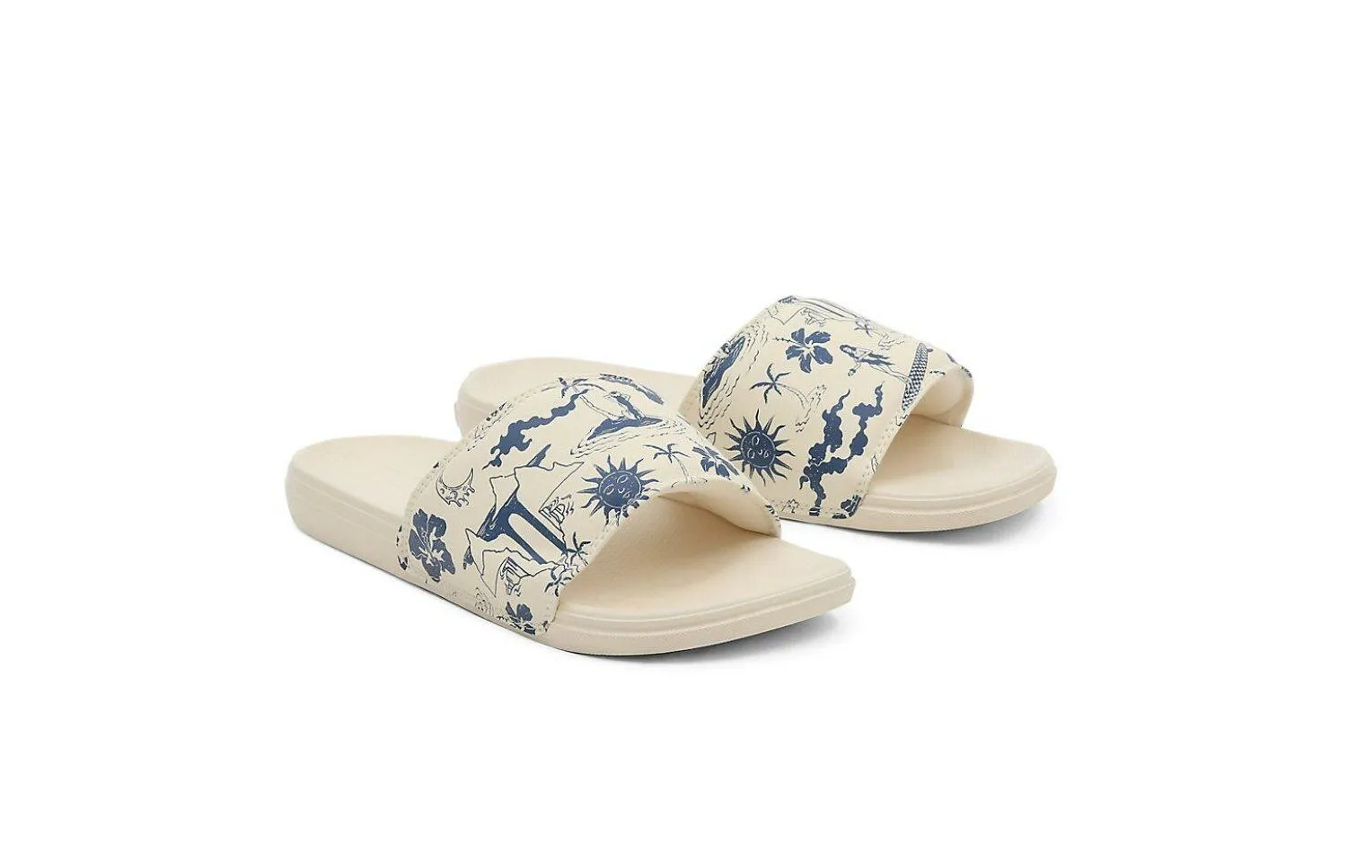 W La Costa Slide-on Island Dream papucs