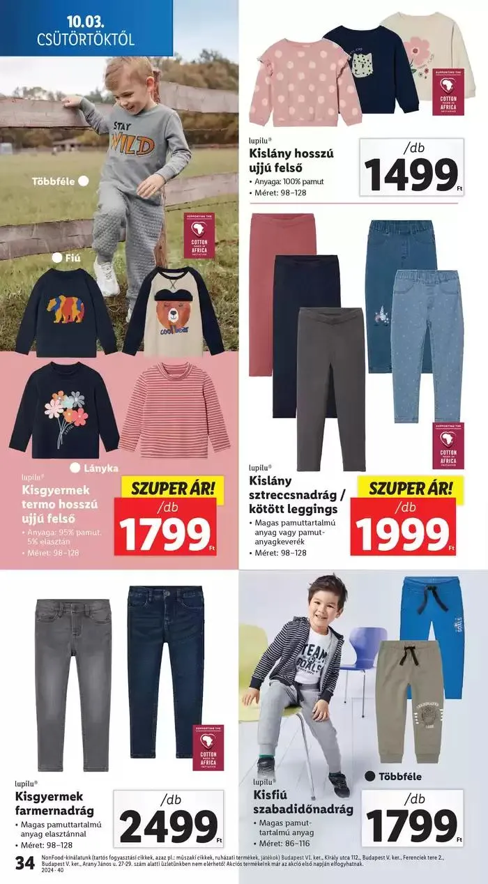 Katalógus Akciós újság – 40. hét október 3.-tól október 9.-ig 2024. - Oldal 34