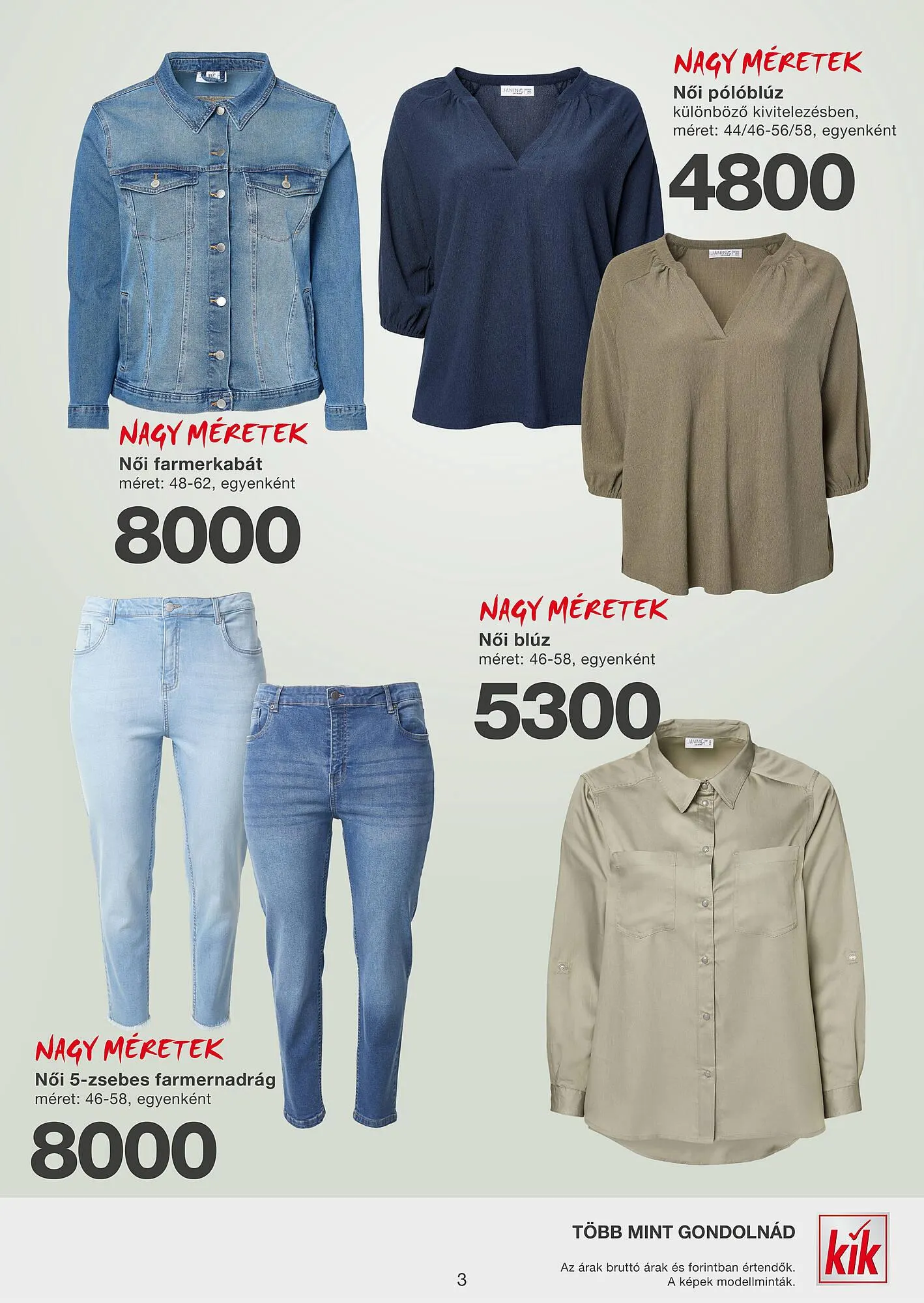 Katalógus Kik akciós újság március 10.-tól április 4.-ig 2025. - Oldal 3