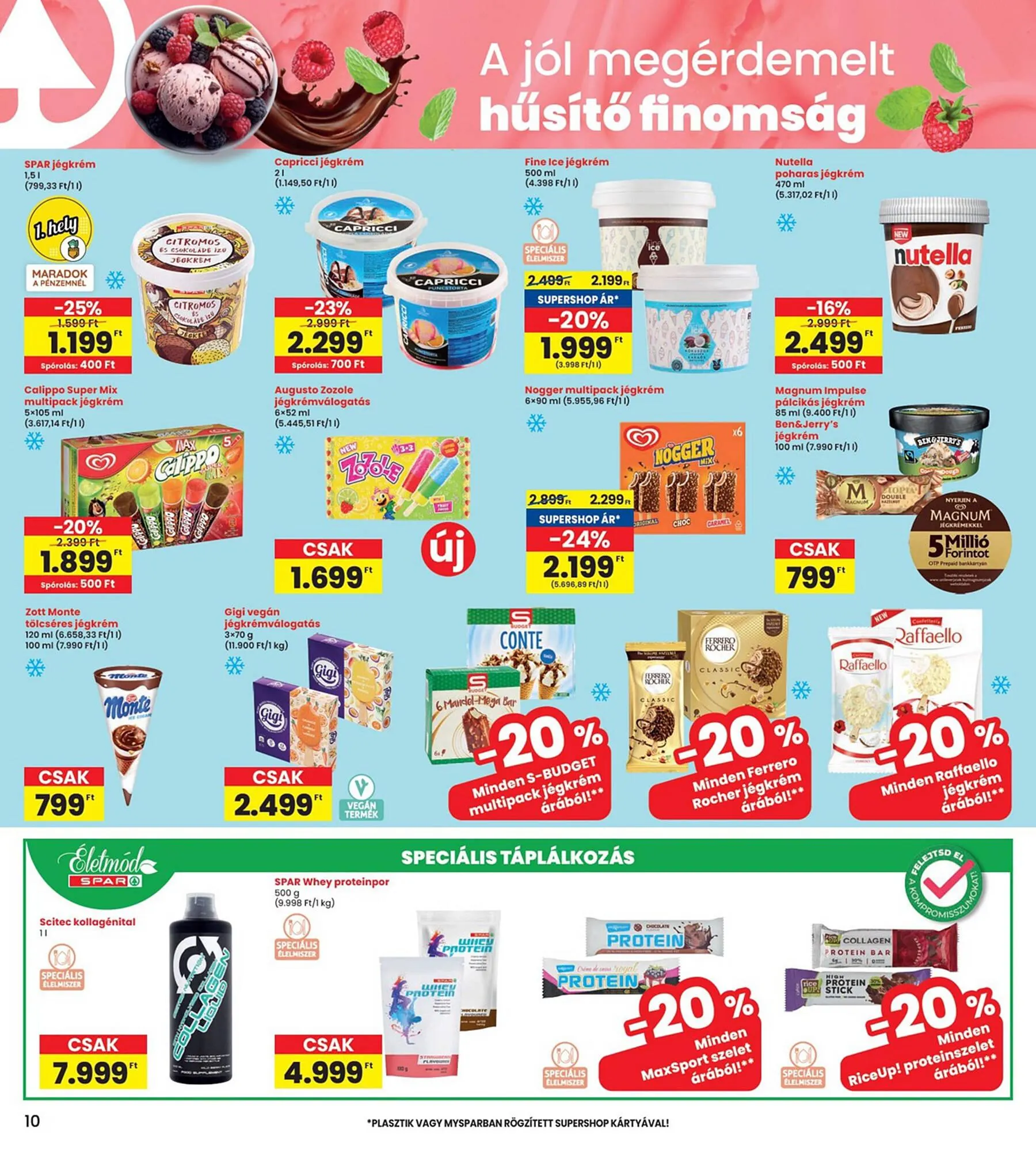 Katalógus Interspar akciós újság július 10.-tól július 16.-ig 2025. - Oldal 10