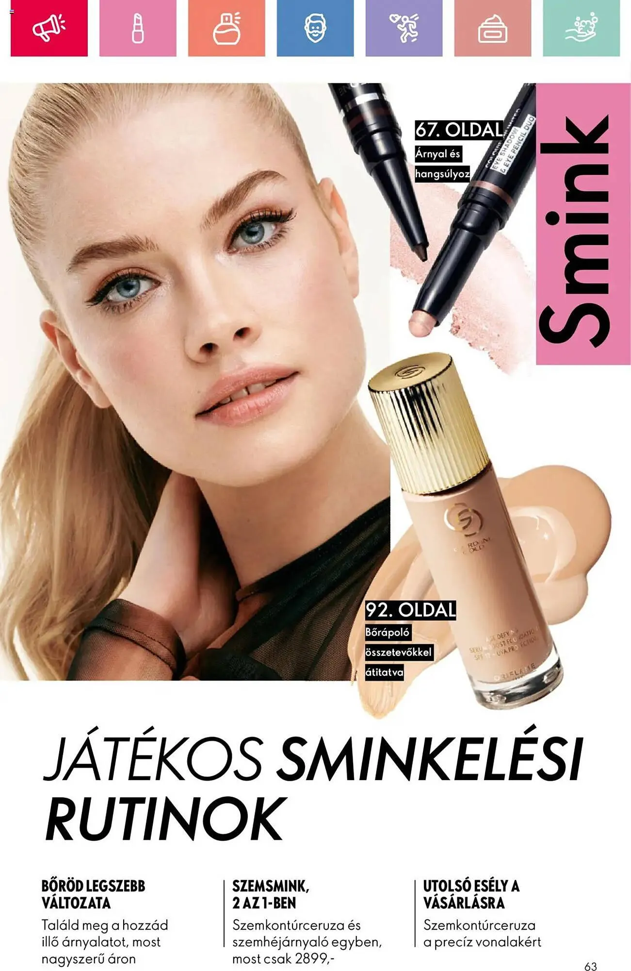 Katalógus Oriflame akciós újság július 27.-tól augusztus 16.-ig 2025. - Oldal 63