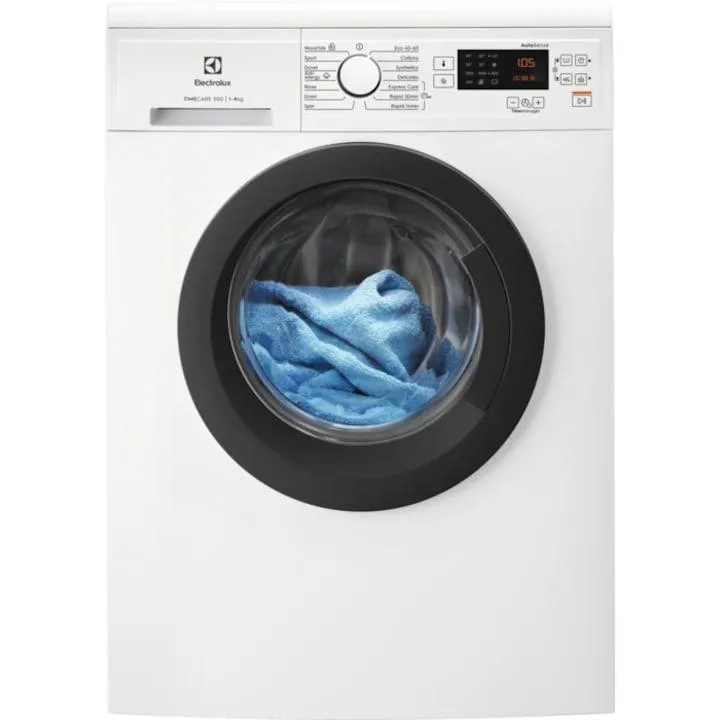 Electrolux EW2F428S Elöltöltős mosógép, 8kg, 1200 fordulat/perc, C energiaosztály, fehér