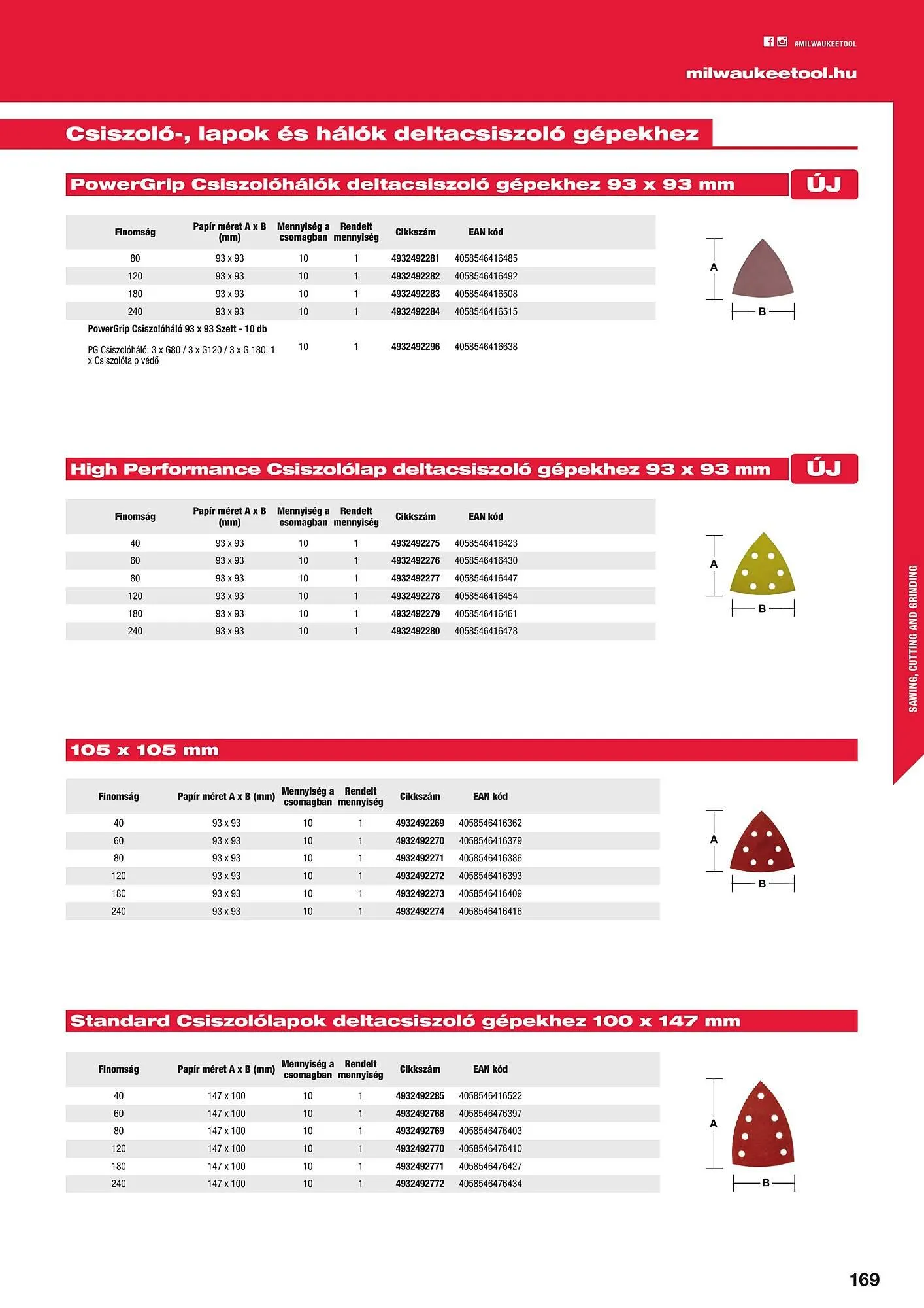 Katalógus Milwaukeetool akciós újság augusztus 14.-tól december 31.-ig 2024. - Oldal 169