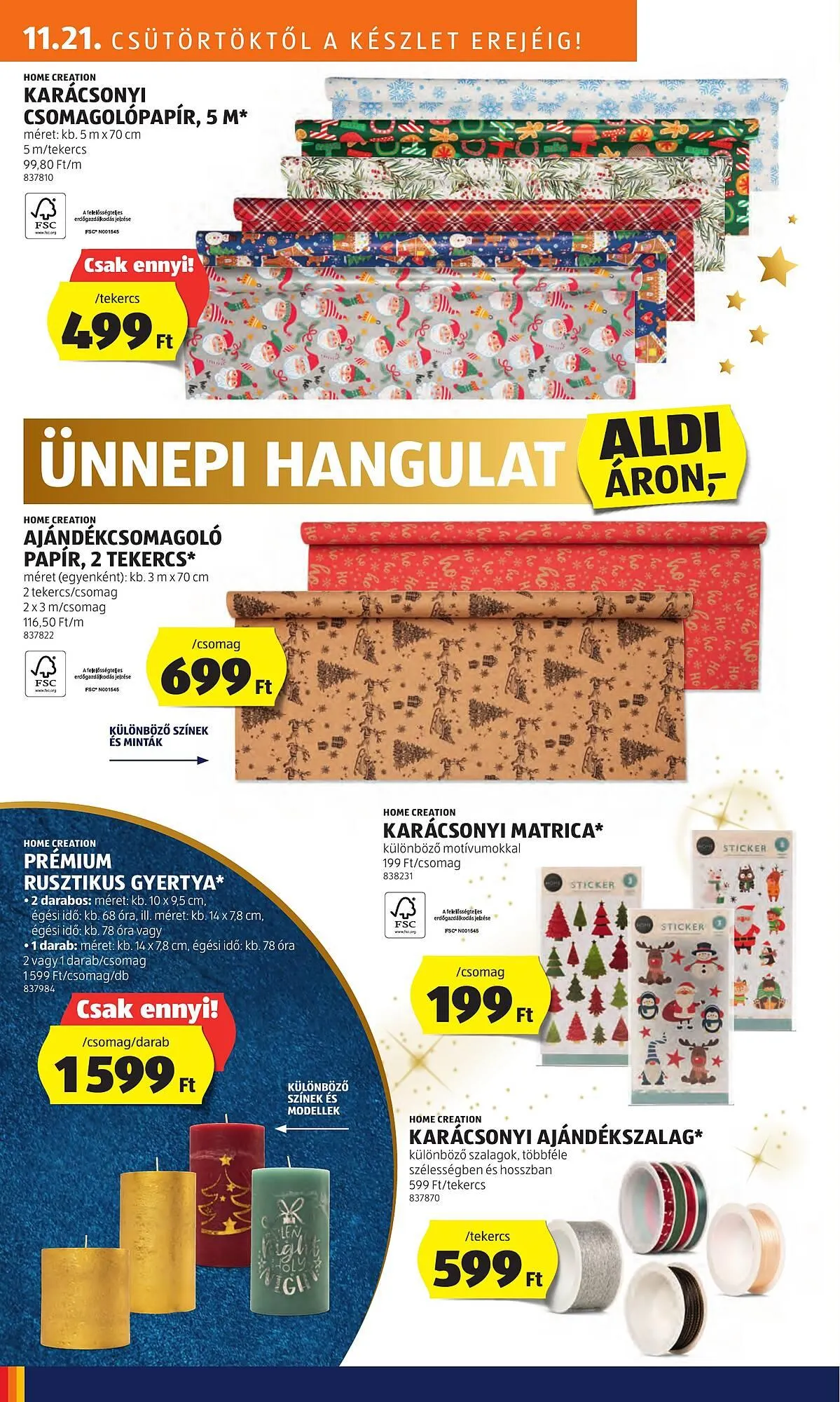 Katalógus ALDI akciós újság november 21.-tól november 27.-ig 2024. - Oldal 40