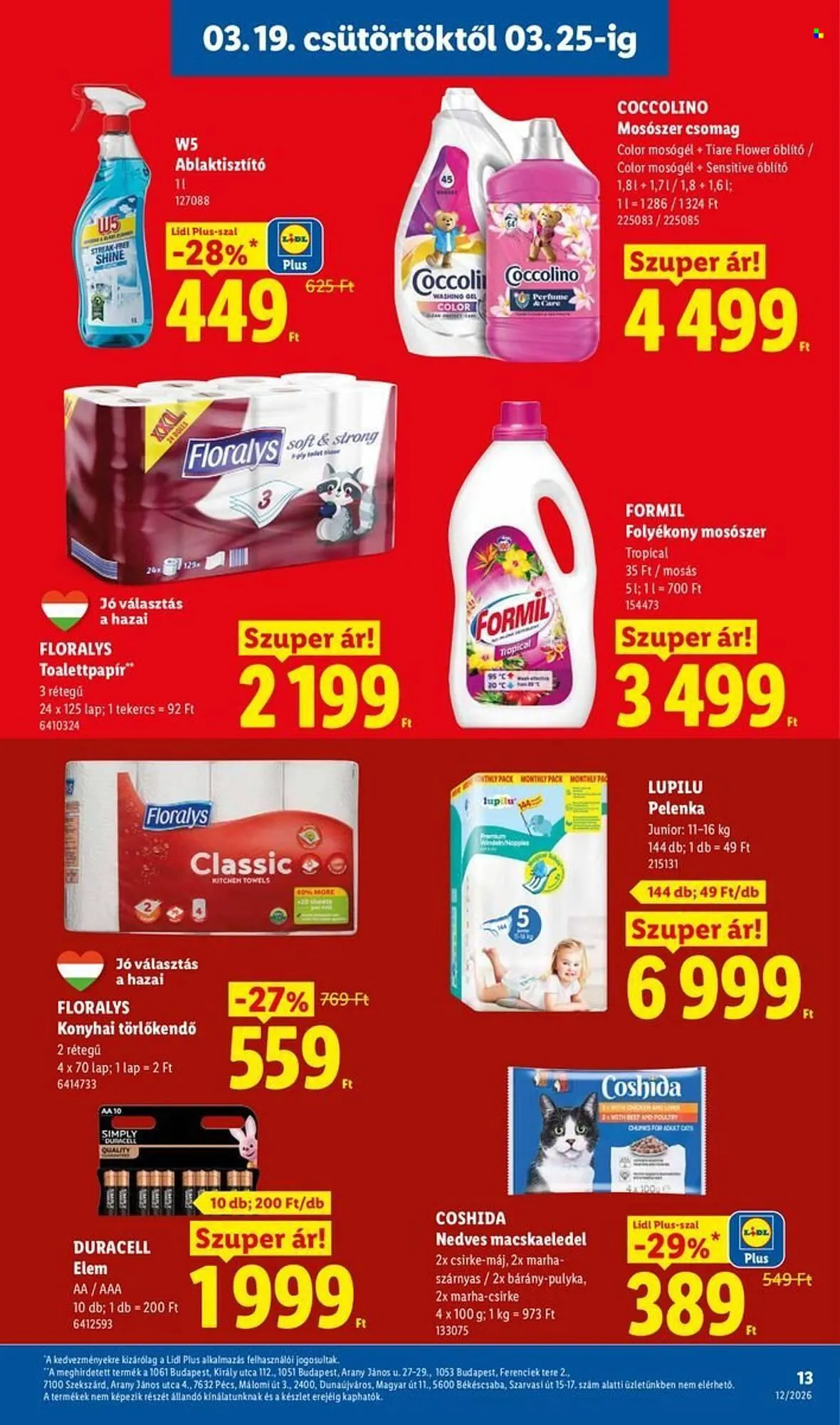 Katalógus Lidl akciós újság március 19.-tól március 25.-ig 2026. - Oldal 13