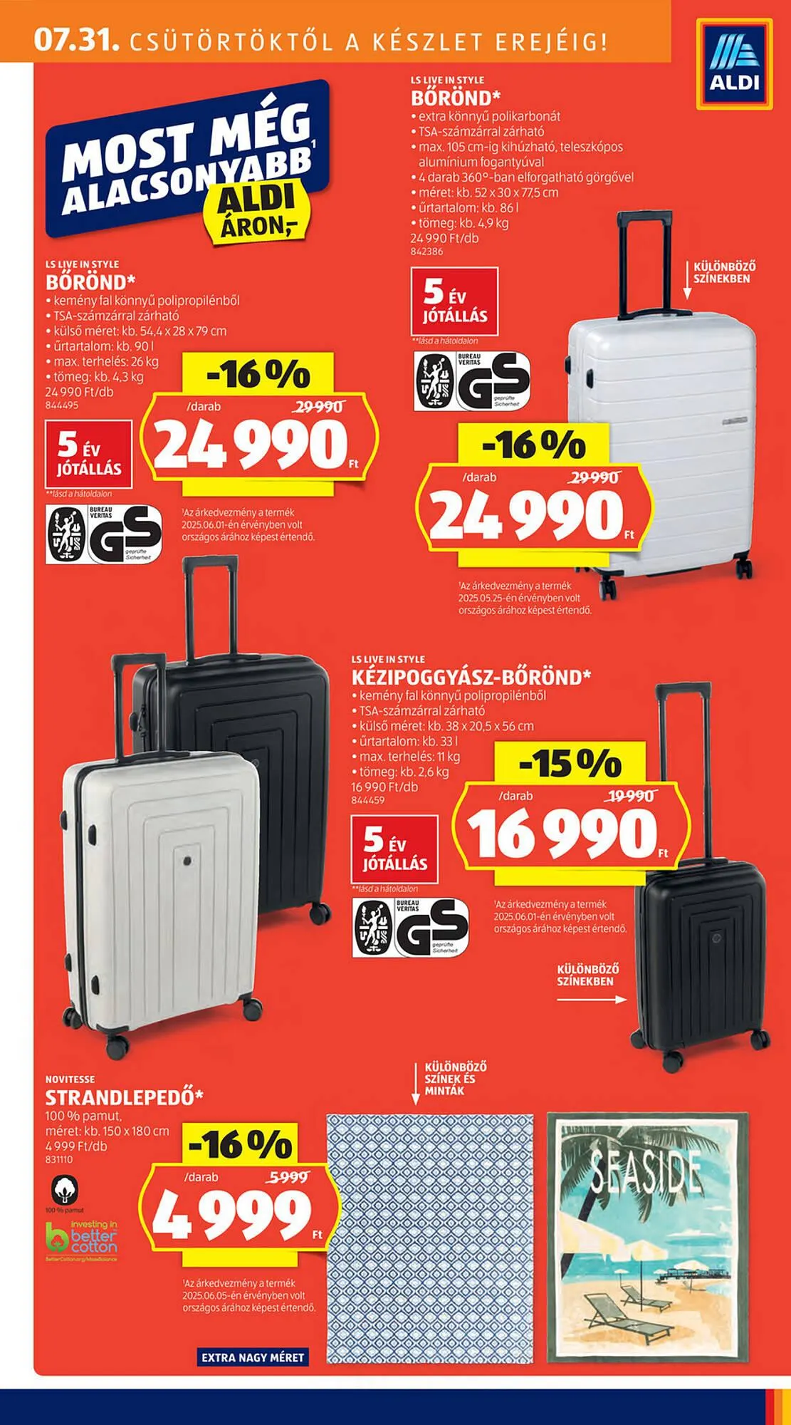 Katalógus ALDI akciós újság július 31.-tól augusztus 6.-ig 2025. - Oldal 21