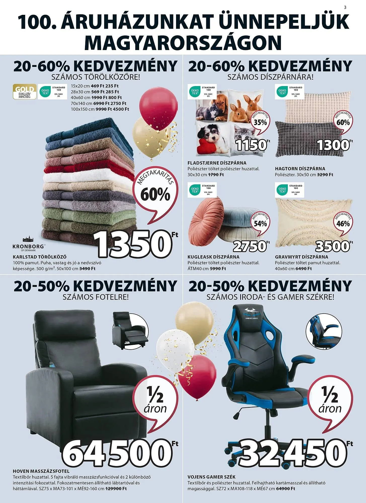 Katalógus JYSK akciós újság október 24.-tól december 1.-ig 2024. - Oldal 3