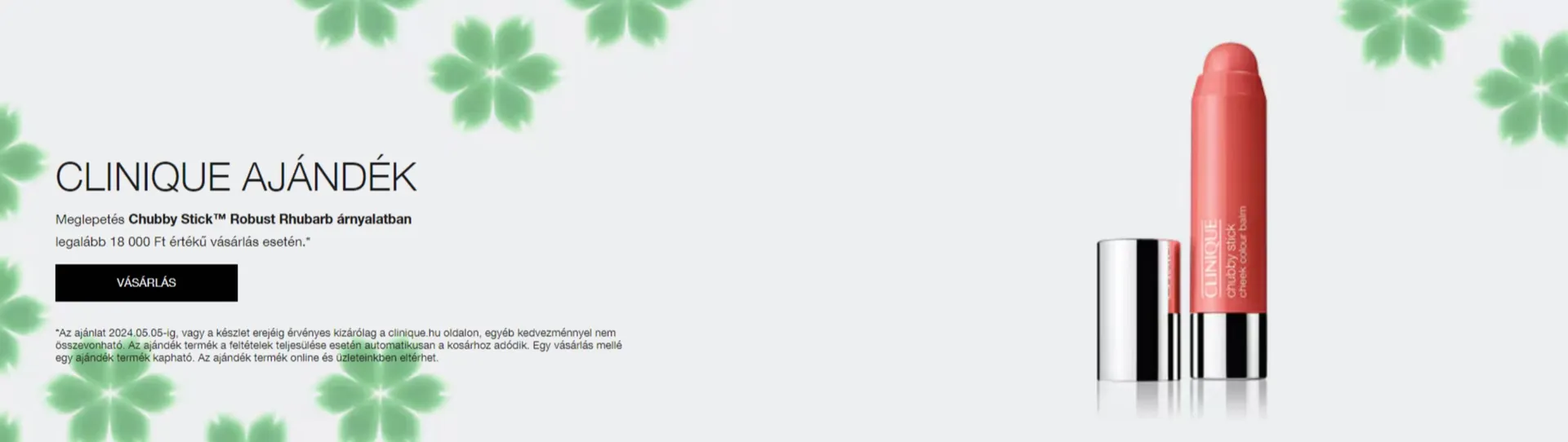 Clinique akciós újság - 1