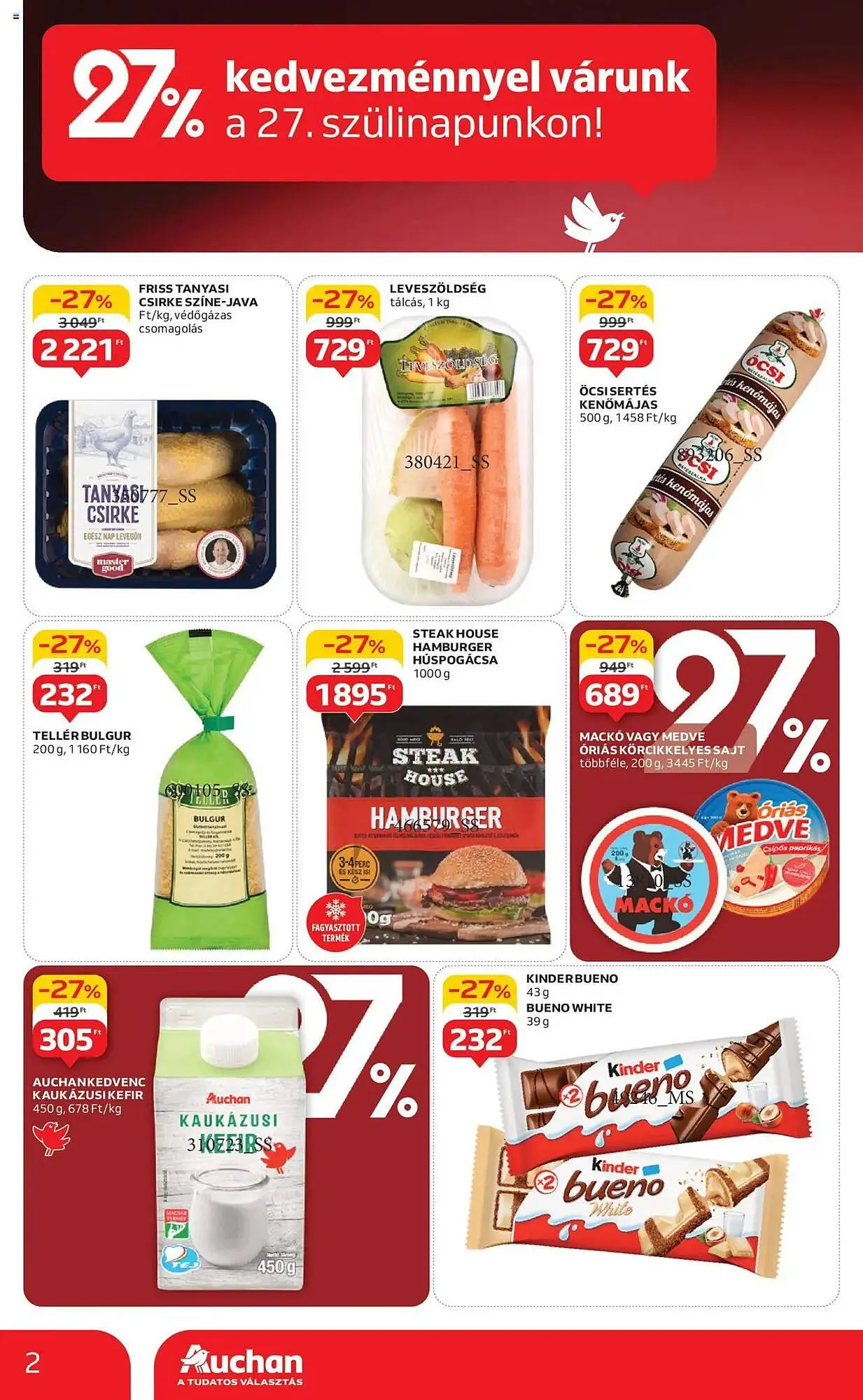 Katalógus Auchan akciós újság május 15.-tól május 21.-ig 2025. - Oldal 2