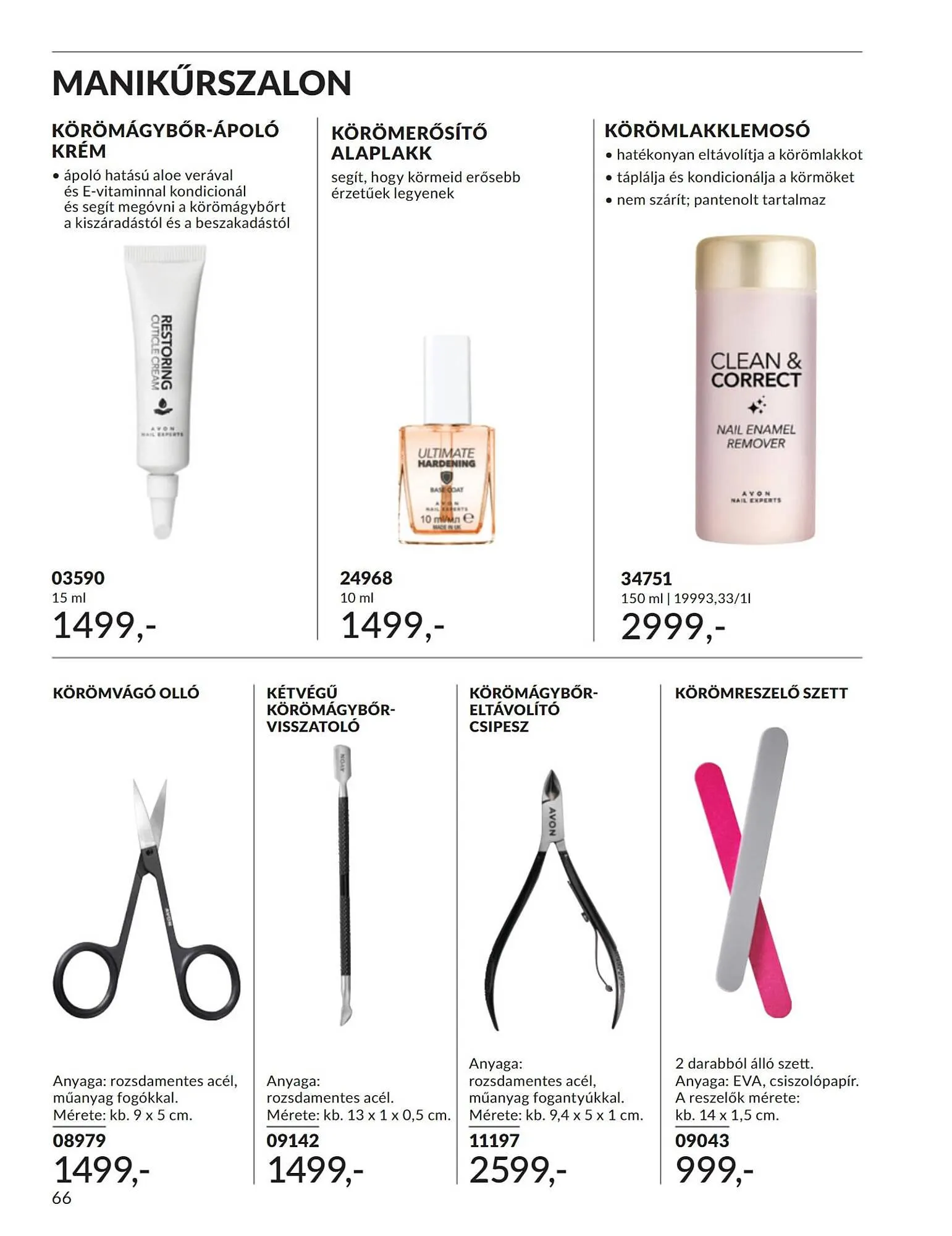 Katalógus AVON akciós újság március 1.-tól március 31.-ig 2025. - Oldal 66