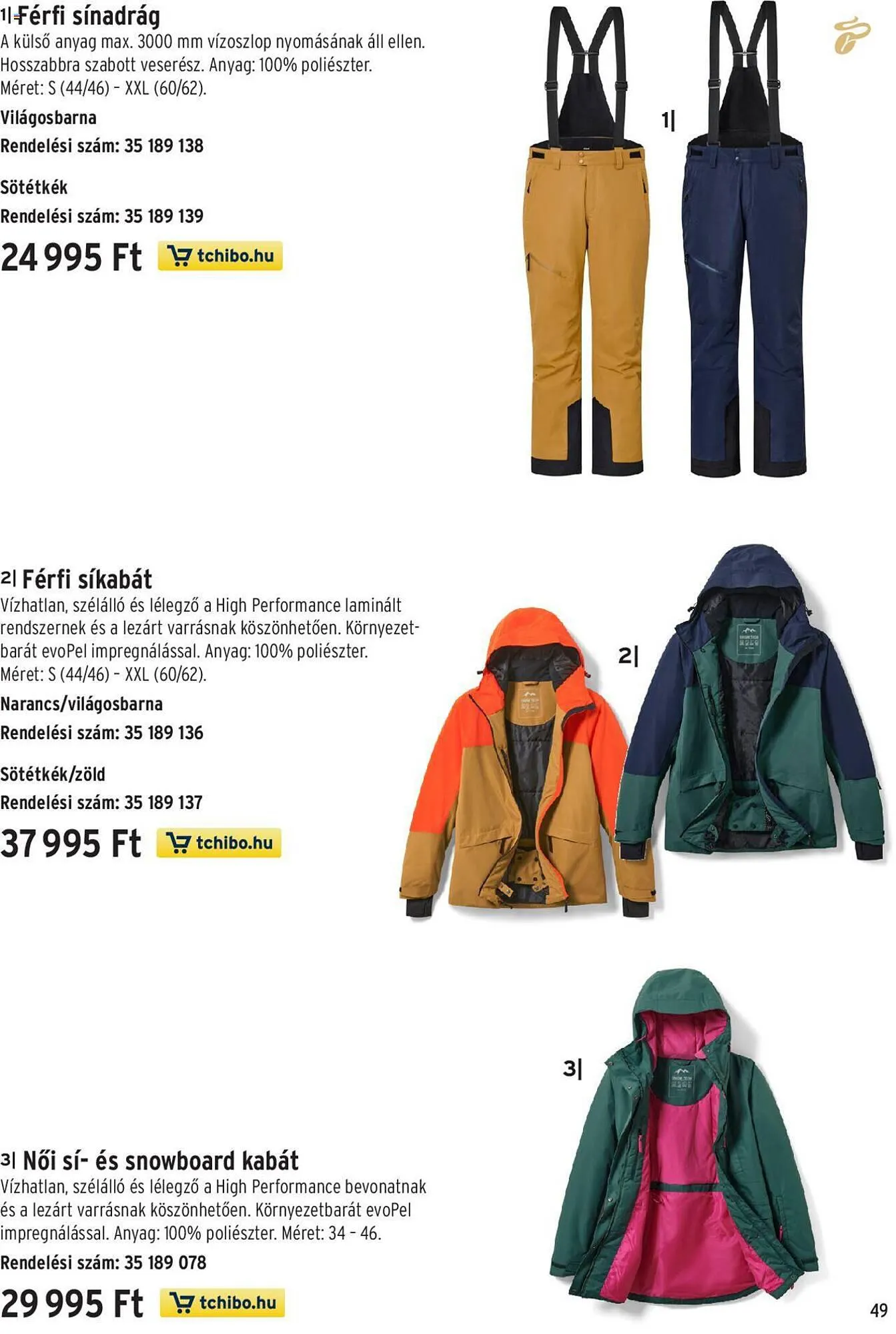 Katalógus Tchibo akciós újság október 30.-tól november 21.-ig 2023. - Oldal 49