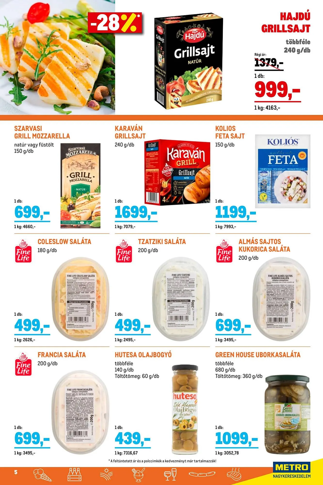 Katalógus Metro akciós újság augusztus 1.-tól augusztus 31.-ig 2025. - Oldal 5