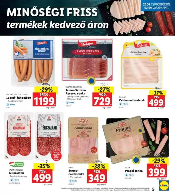 Katalógus Érvényes 02.06-tól február 6.-tól február 9.-ig 2025. - Oldal 5