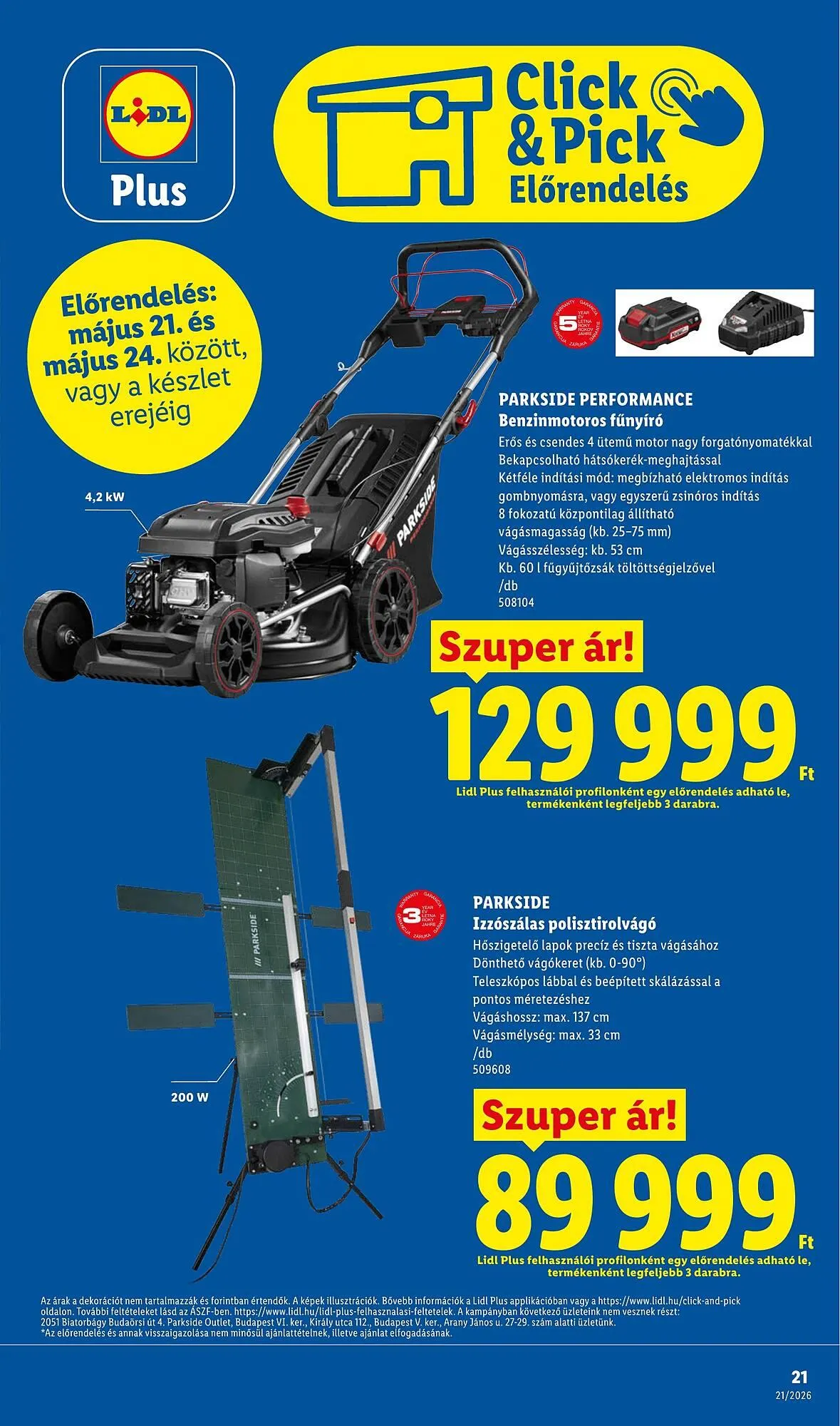 Katalógus Lidl akciós újság május 21.-tól május 27.-ig 2026. - Oldal 21