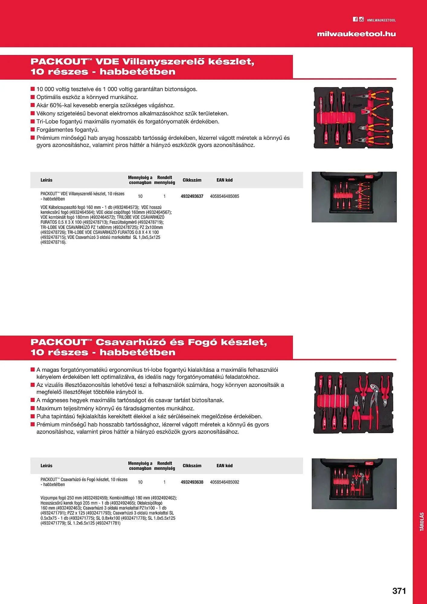 Katalógus Milwaukee akciós újság szeptember 16.-tól december 31.-ig 2025. - Oldal 371