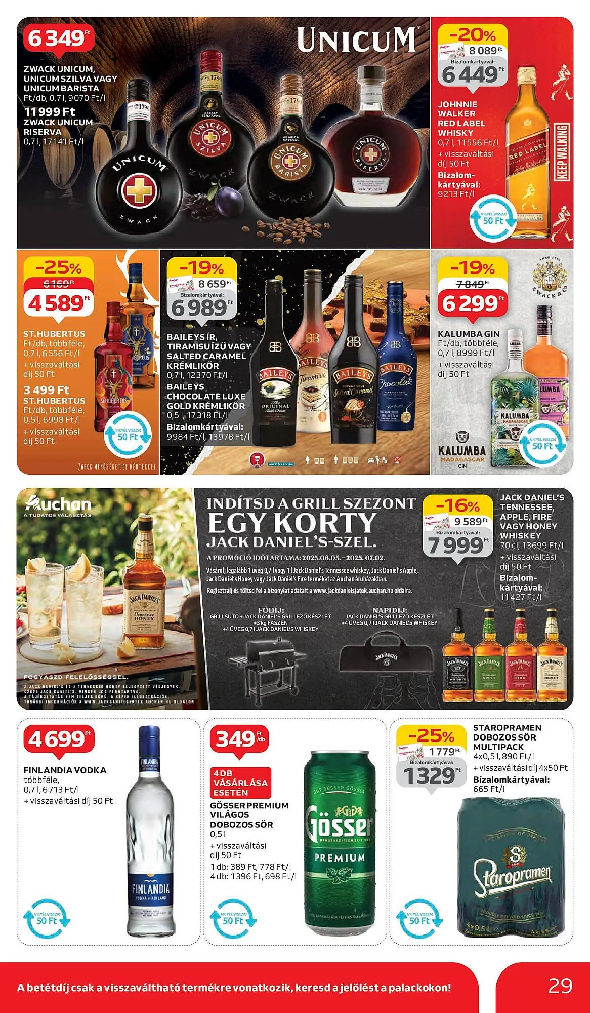 Katalógus Auchan akciós újság június 5.-tól június 11.-ig 2025. - Oldal 29