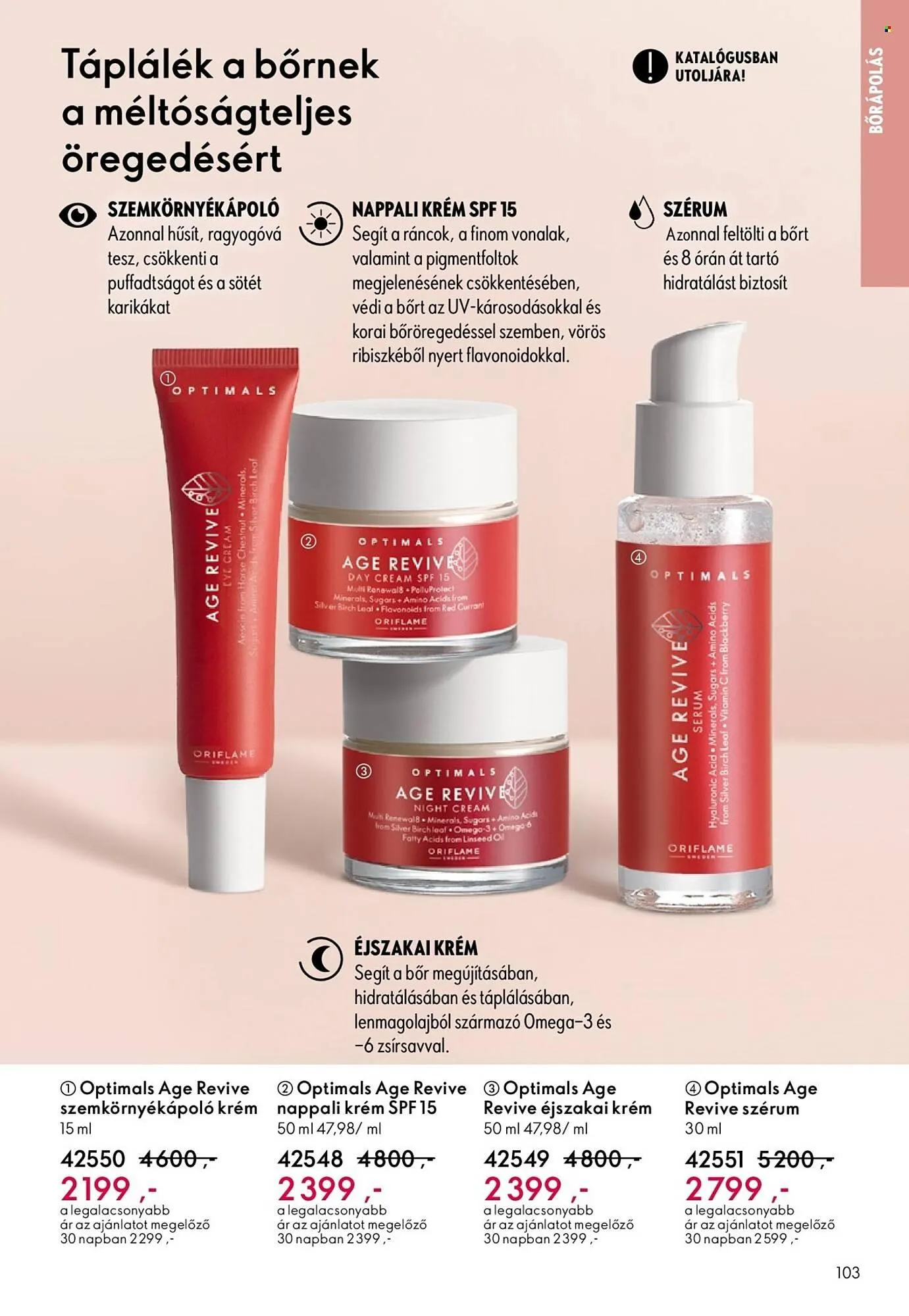 Katalógus Oriflame katalógus december 24.-tól január 20.-ig 2026. - Oldal 103