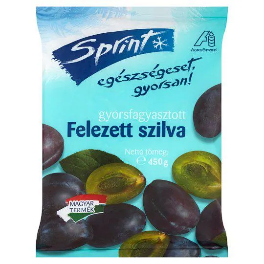 Sprint gyorsfagyasztott felezett szilva 450 g