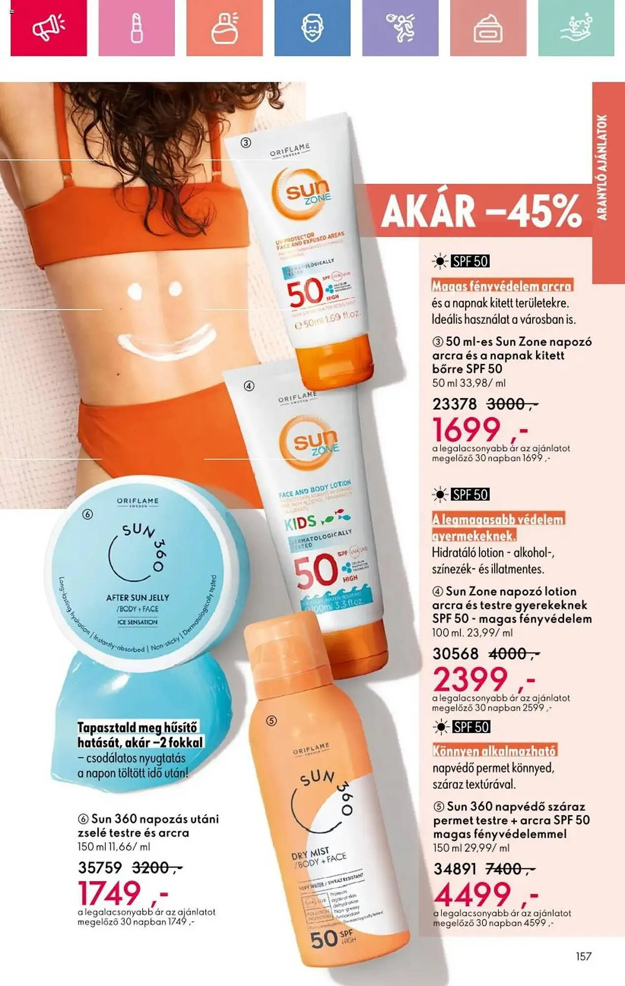 Katalógus Oriflame akciós újság július 6.-tól július 26.-ig 2025. - Oldal 157
