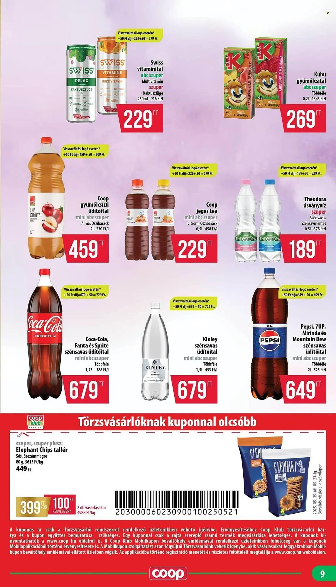 Katalógus Coop akciós újság május 15.-tól május 21.-ig 2025. - Oldal 9