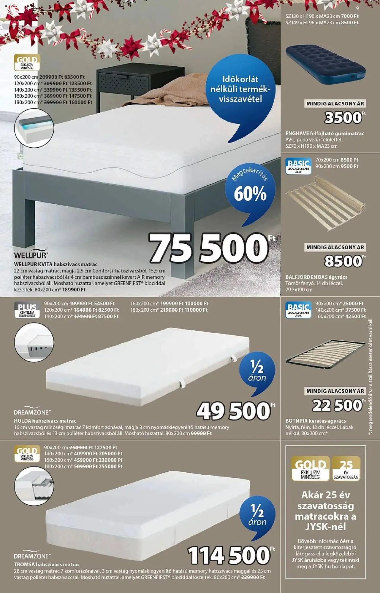 Katalógus JYSK akciós újság november 12.-tól november 30.-ig 2025. - Oldal 9
