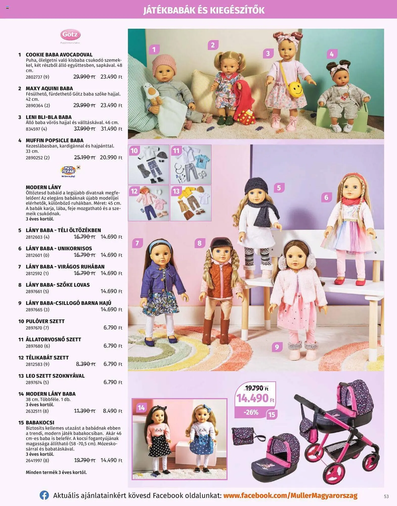 Katalógus Müller akciós újság október 30.-tól december 31.-ig 2023. - Oldal 53