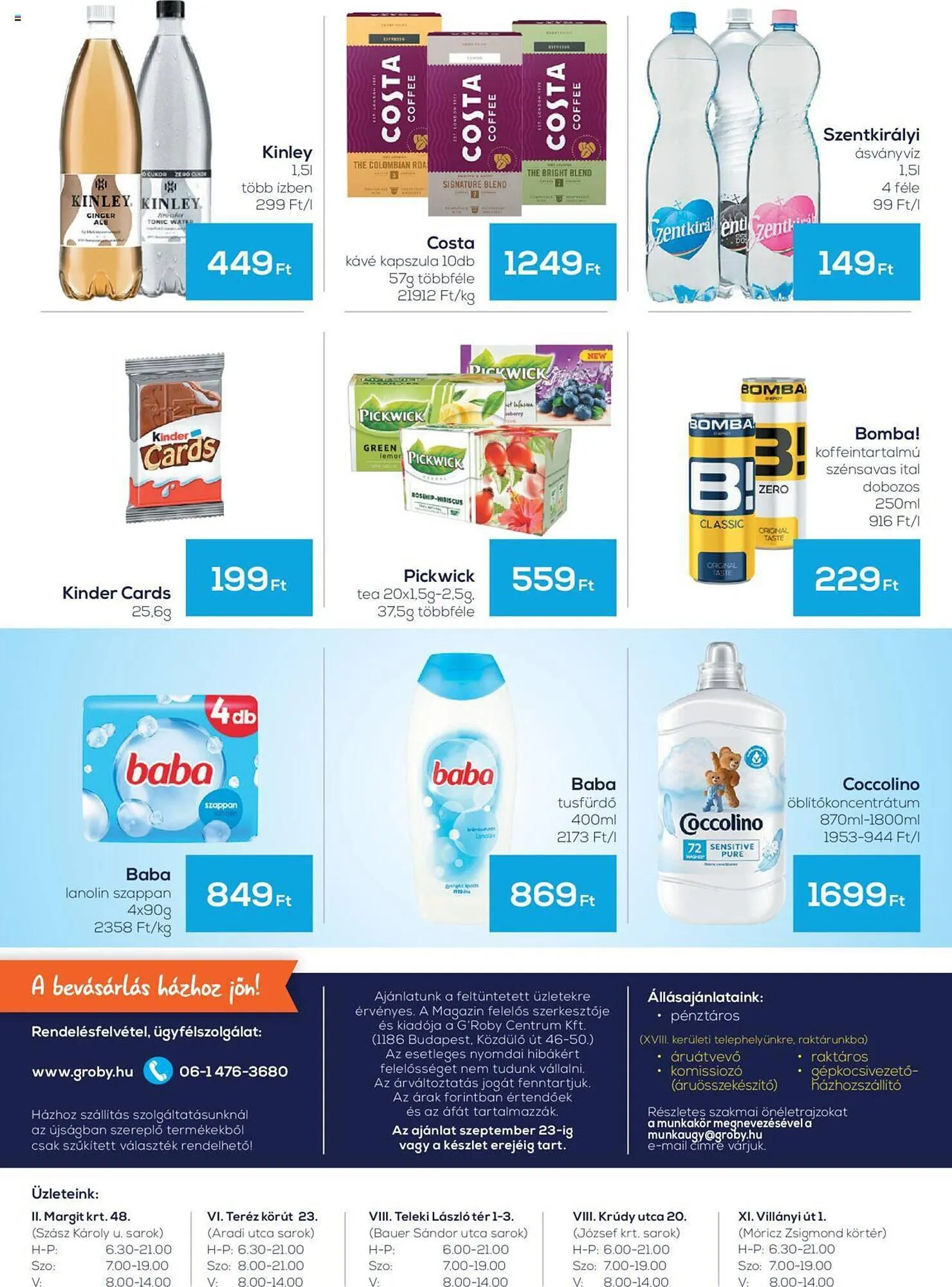Katalógus GRoby akciós újság szeptember 17.-tól szeptember 23.-ig 2023. - Oldal 2