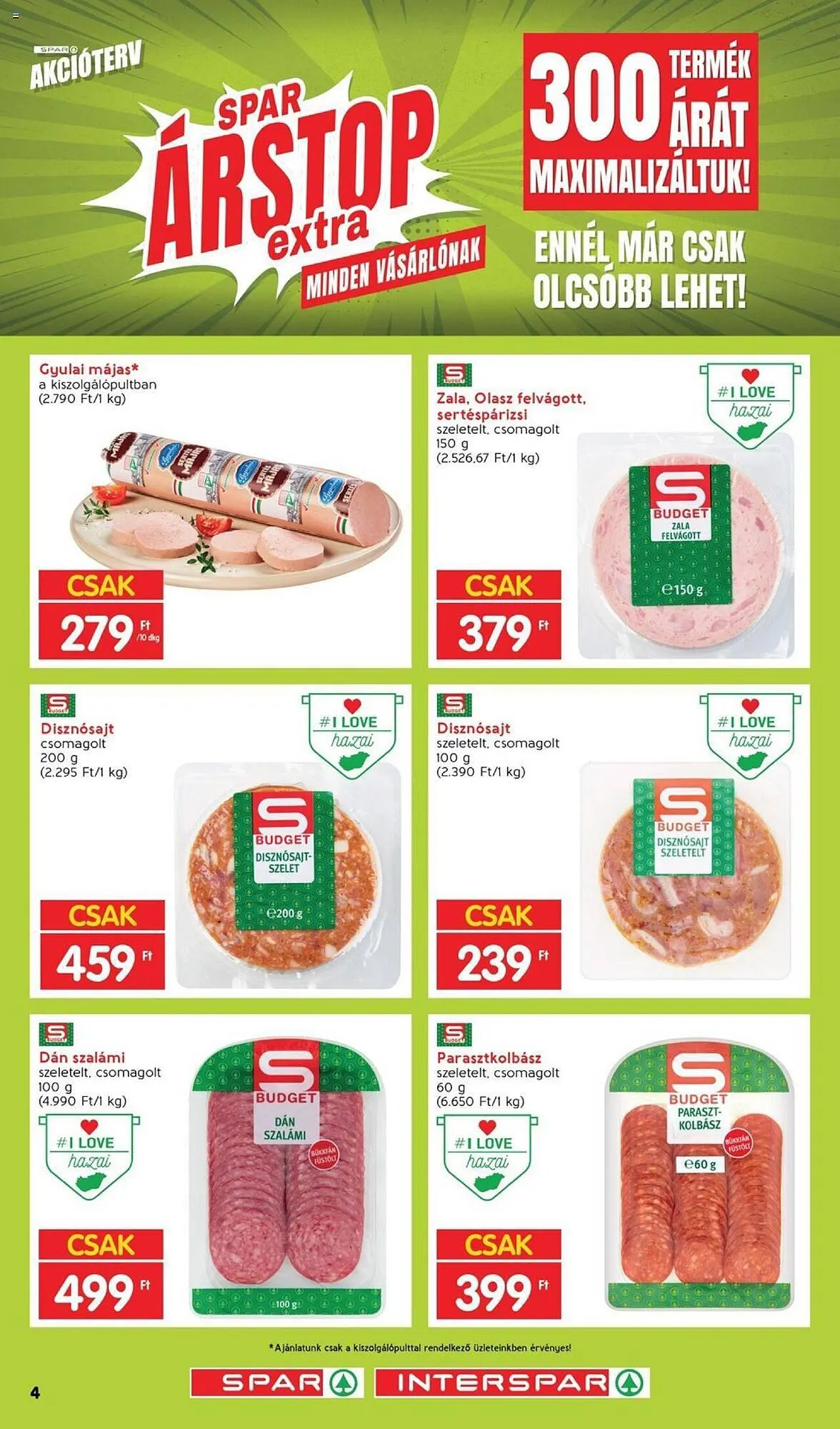 Katalógus Spar akciós újság június 1.-tól július 31.-ig 2023. - Oldal 4