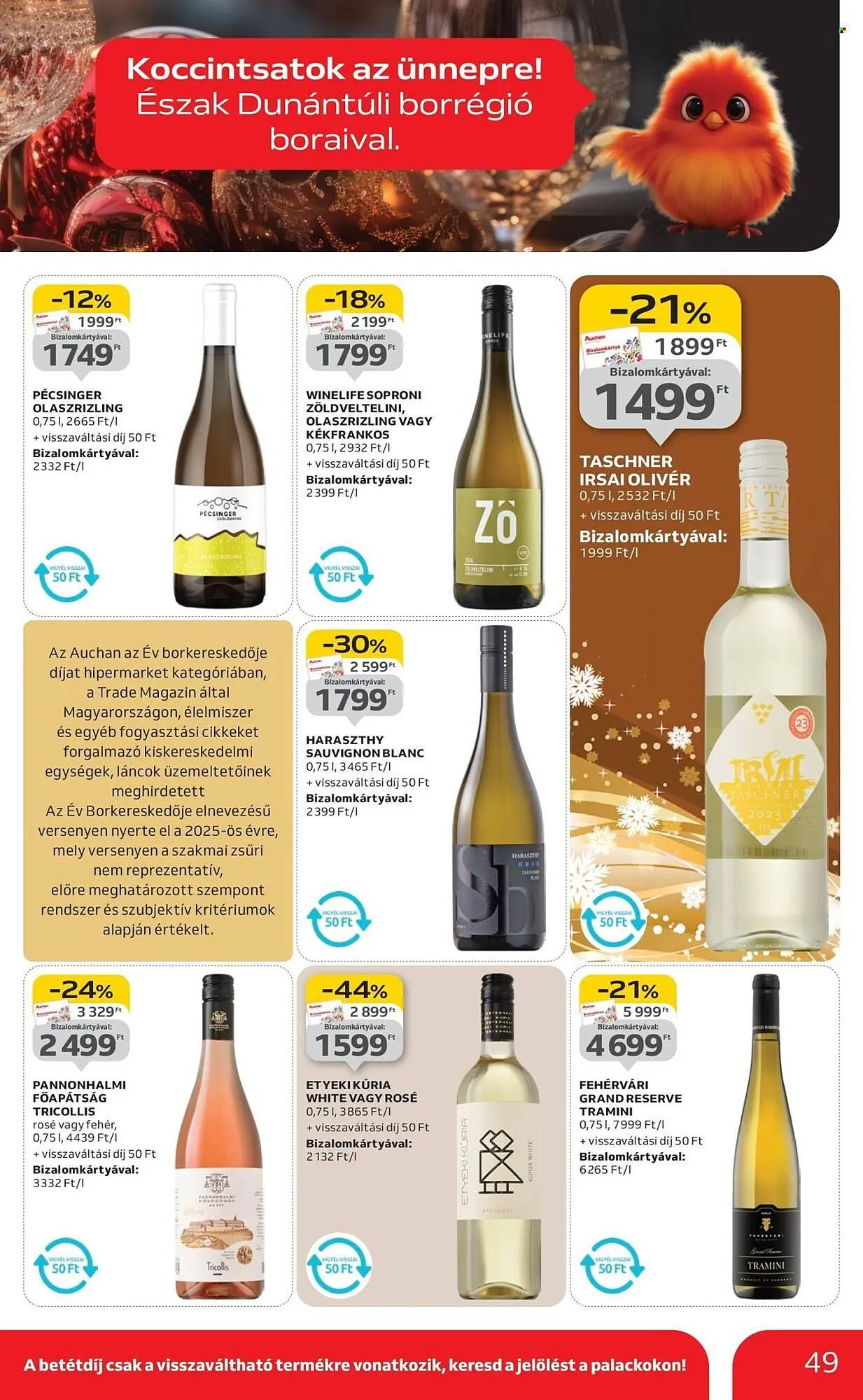 Katalógus Auchan akciós újság december 4.-tól december 10.-ig 2025. - Oldal 49