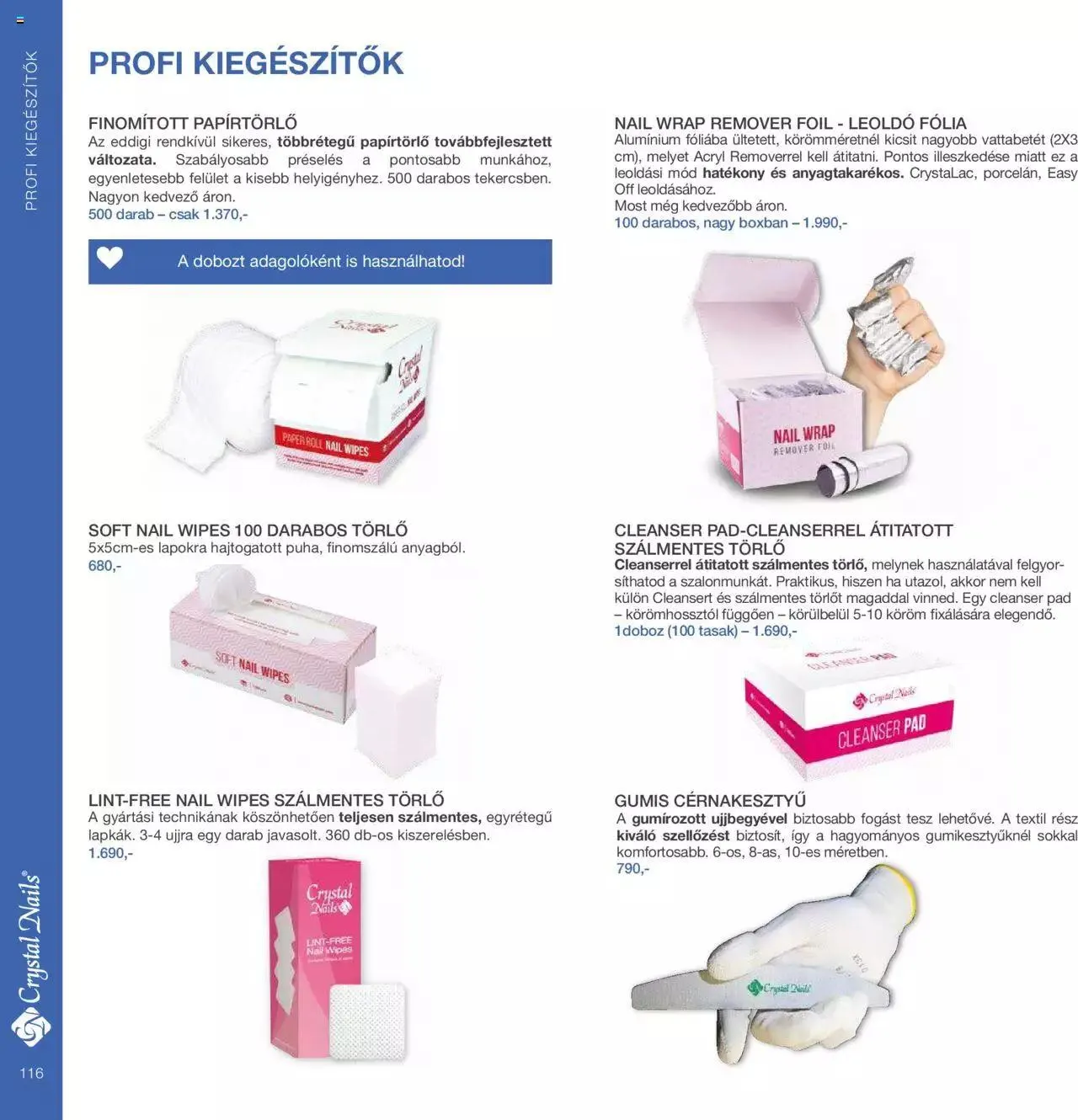 Katalógus Crystal Nails - Nagykatalógus 22/23 március 8.-tól december 31.-ig 2023. - Oldal 116