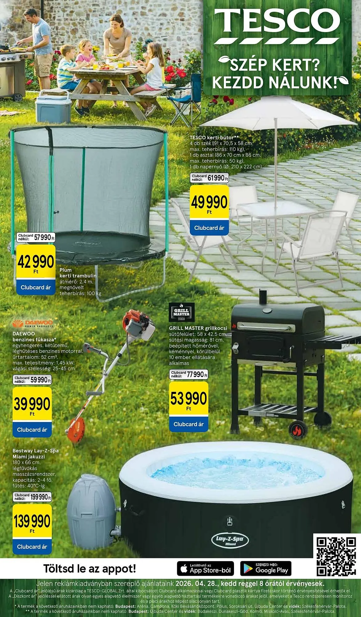 Katalógus Tesco akciós újság április 28.-tól május 26.-ig 2026. - Oldal 1
