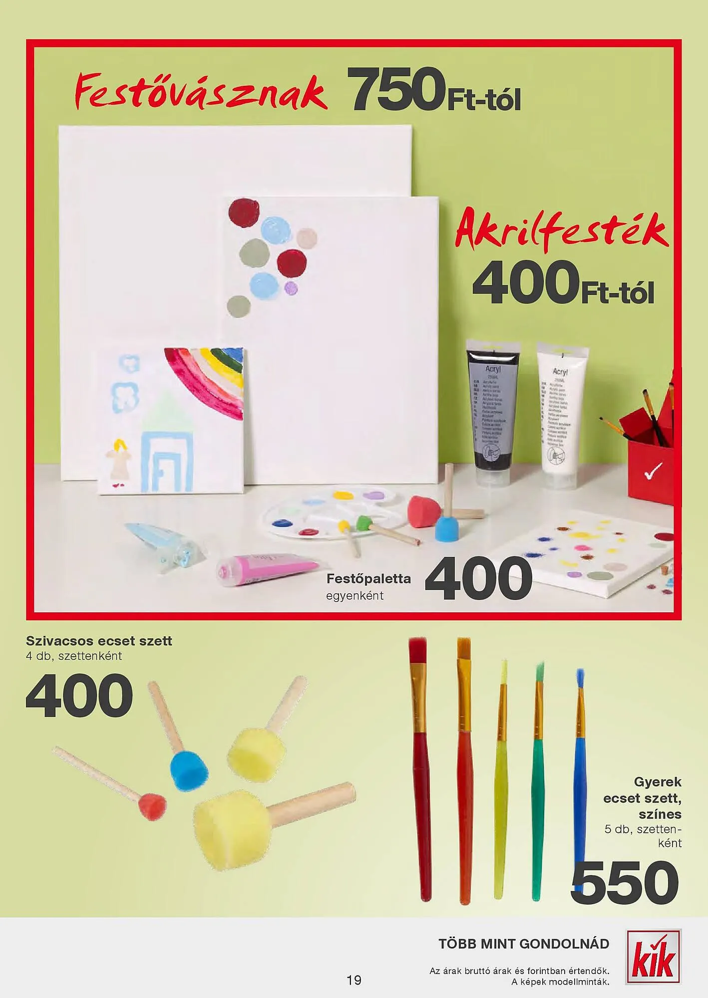 Katalógus Kik akciós újság március 28.-tól április 30.-ig 2025. - Oldal 19