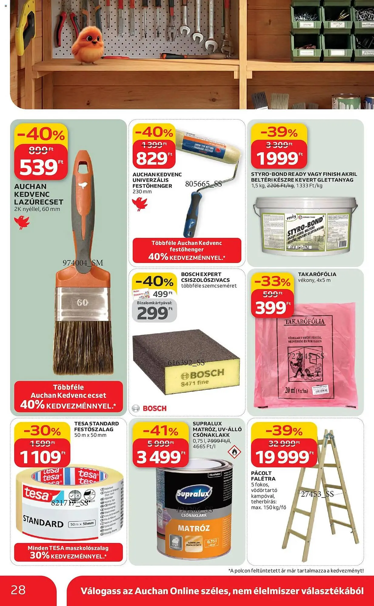 Katalógus Auchan akciós újság március 5.-tól április 4.-ig 2026. - Oldal 28