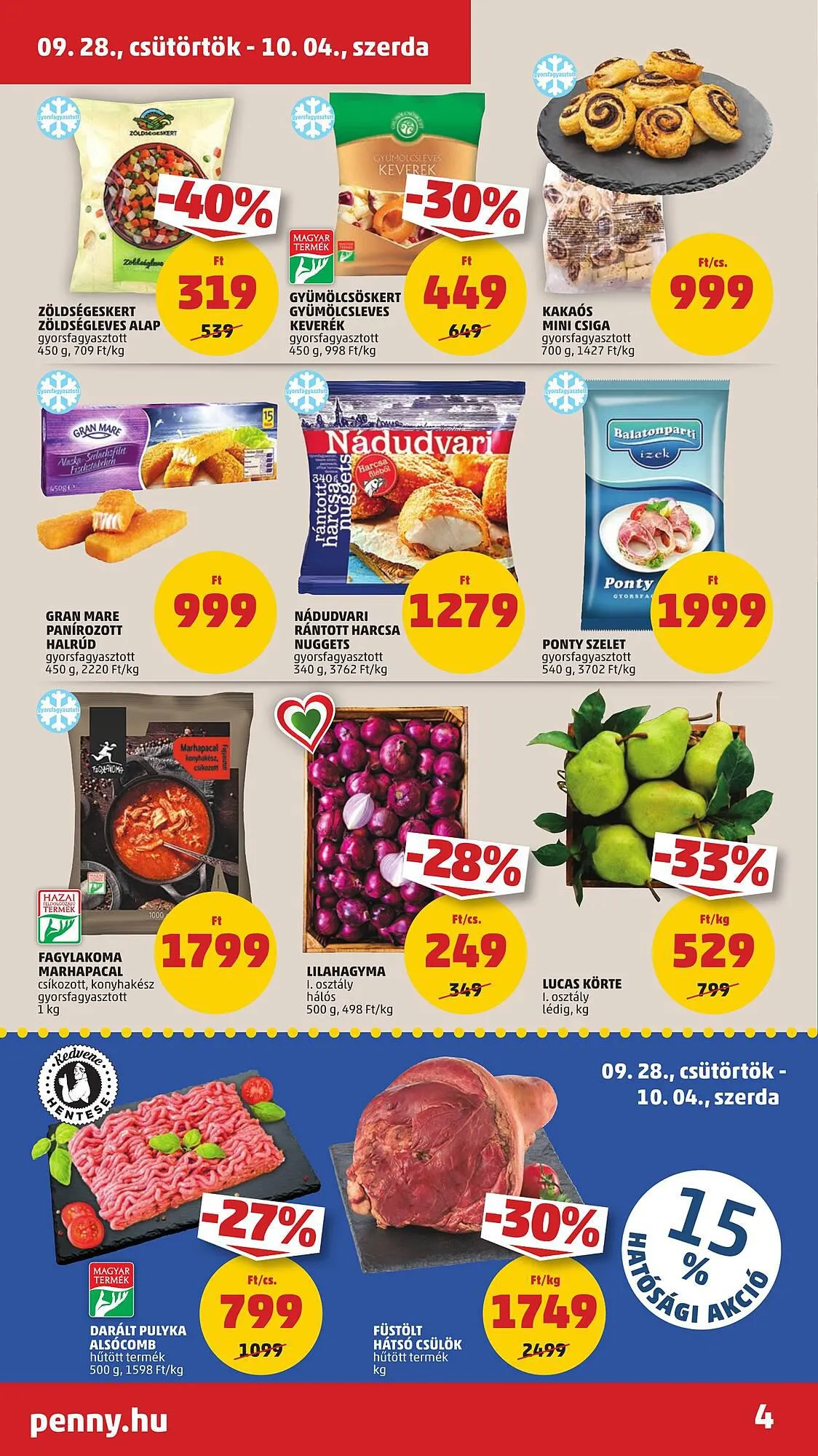 Katalógus PENNY akciós újság szeptember 28.-tól október 4.-ig 2023. - Oldal 4