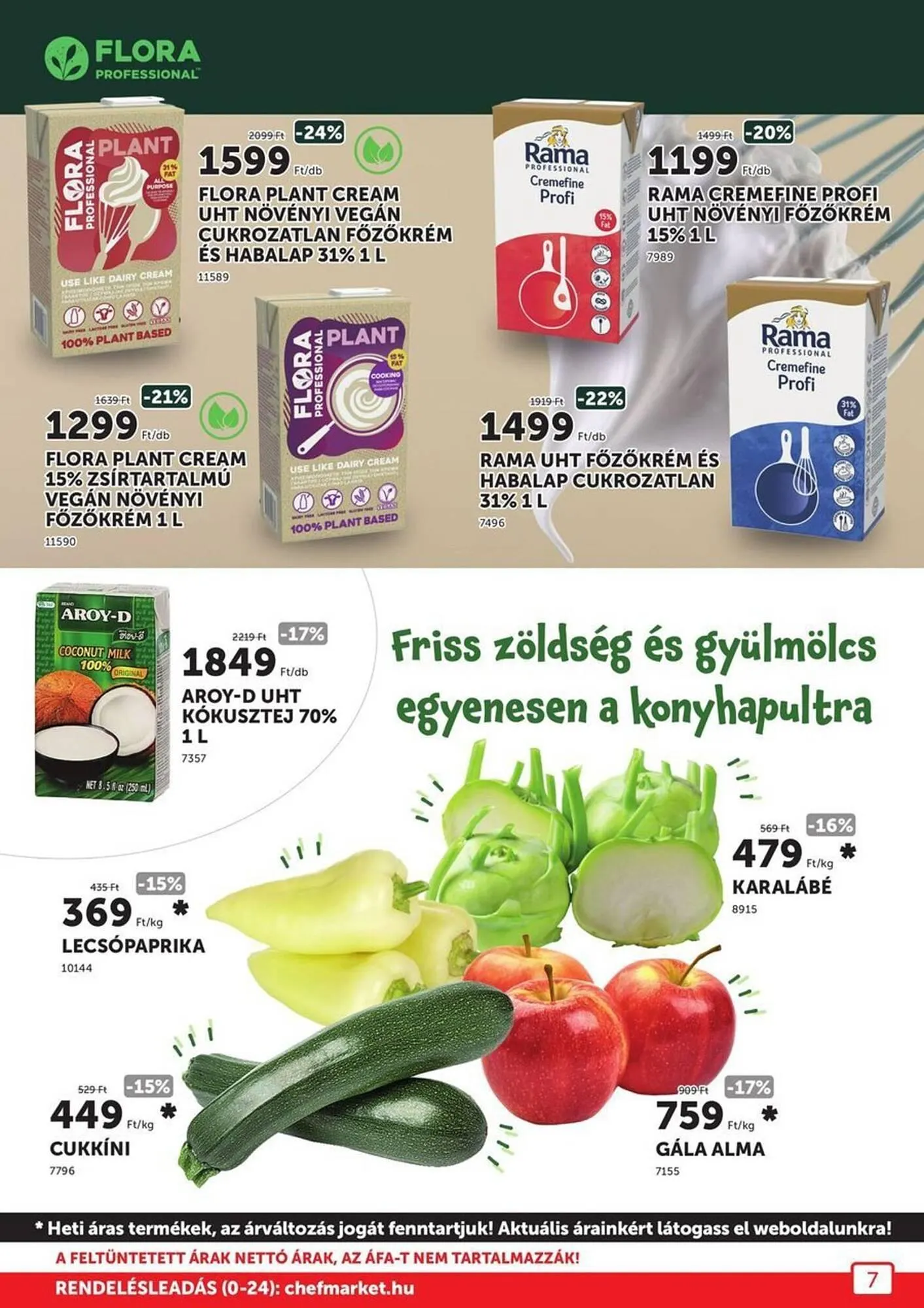 Katalógus Chef Market akciós újság augusztus 1.-tól augusztus 31.-ig 2025. - Oldal 7