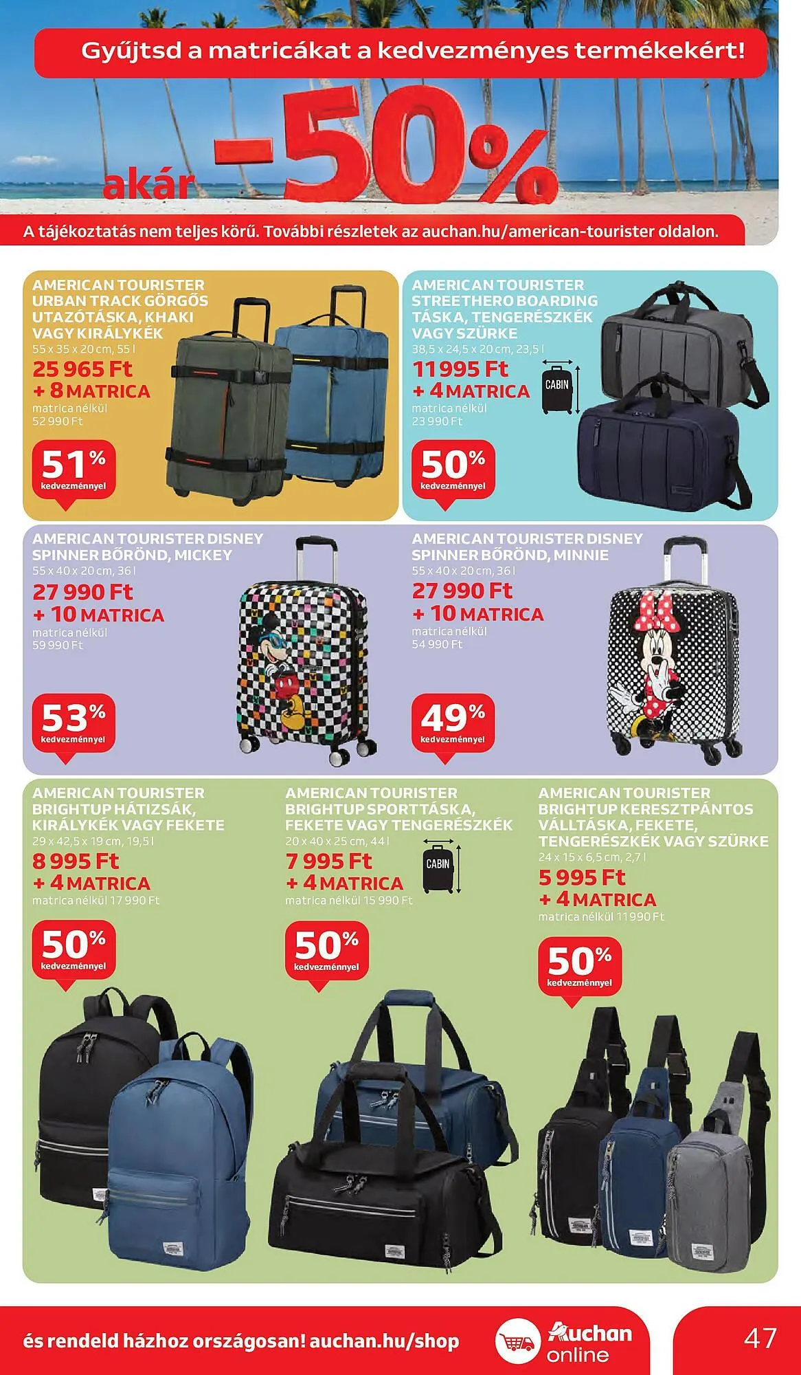 Katalógus Auchan akciós újság június 5.-tól június 11.-ig 2025. - Oldal 47