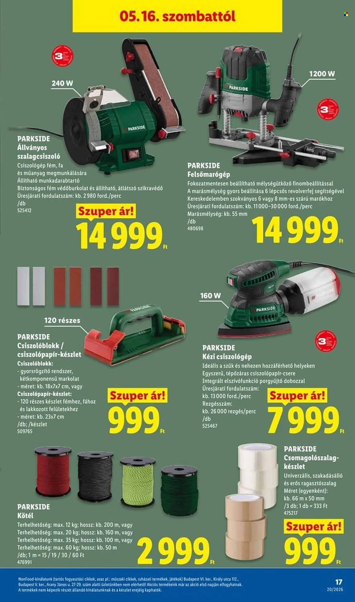 Katalógus Lidl akciós újság május 14.-tól május 20.-ig 2026. - Oldal 17