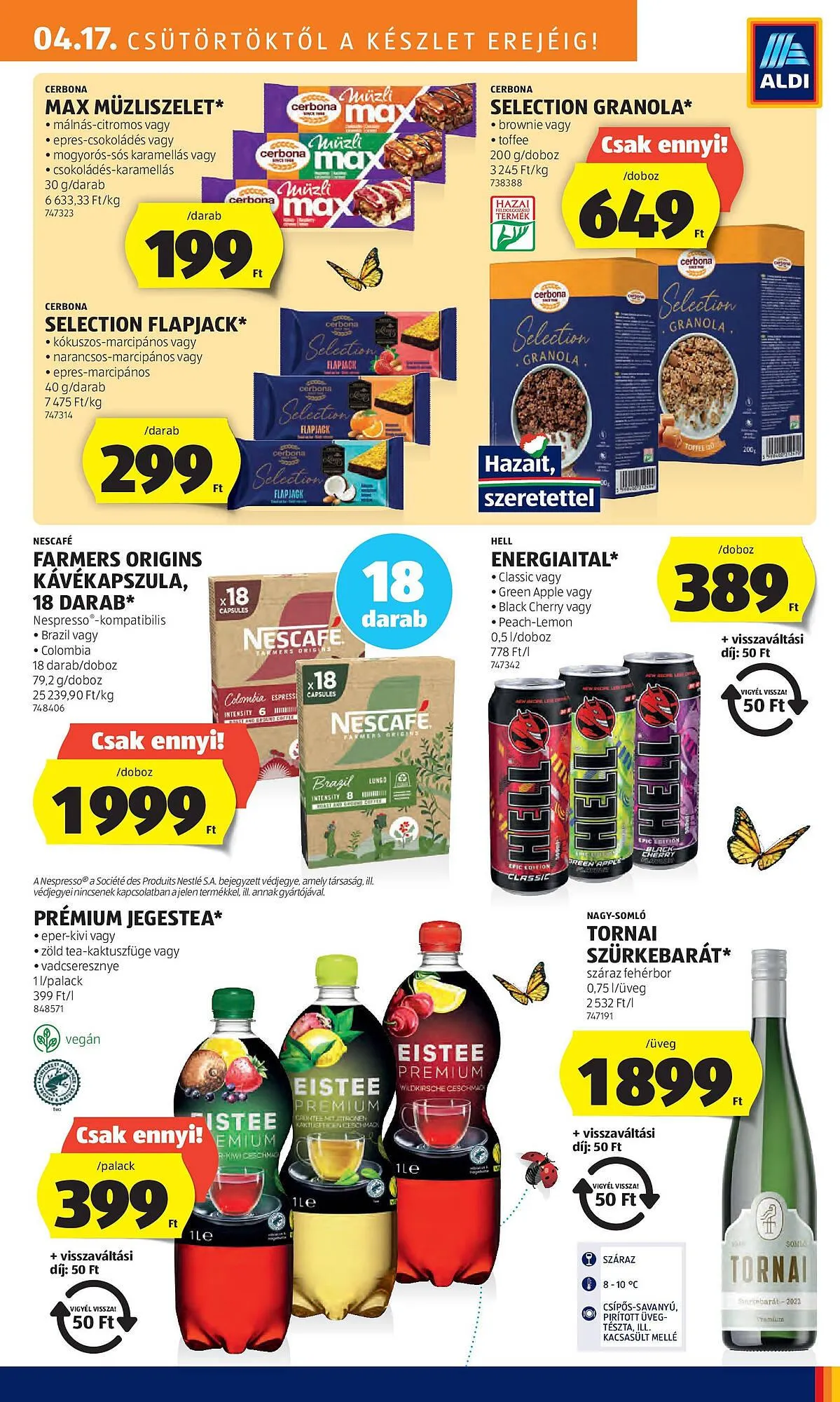 Katalógus ALDI akciós újság április 17.-tól április 23.-ig 2025. - Oldal 17