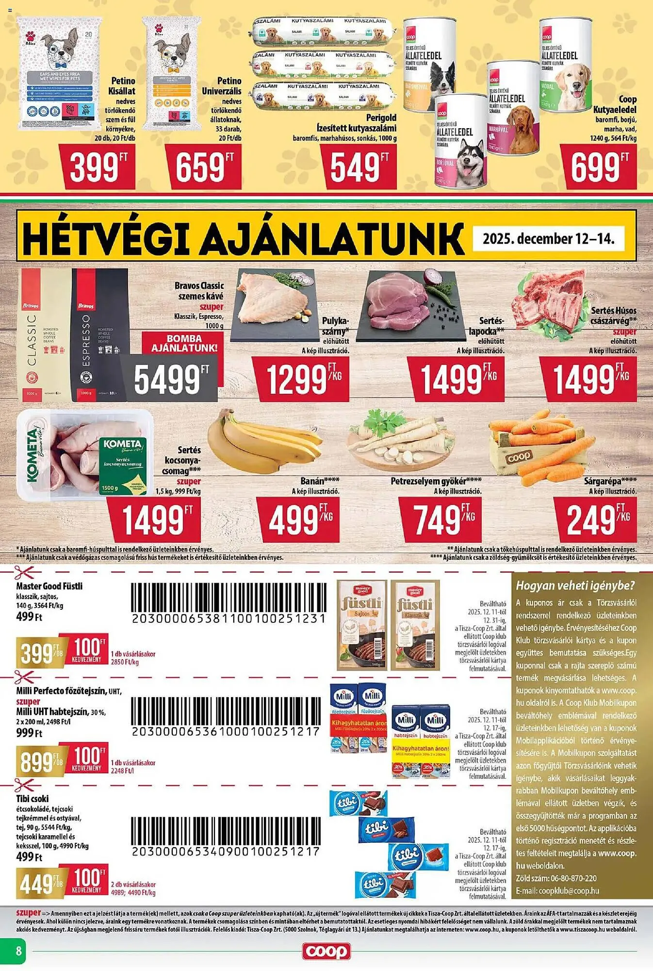 Katalógus Coop akciós újság december 11.-tól december 17.-ig 2025. - Oldal 8