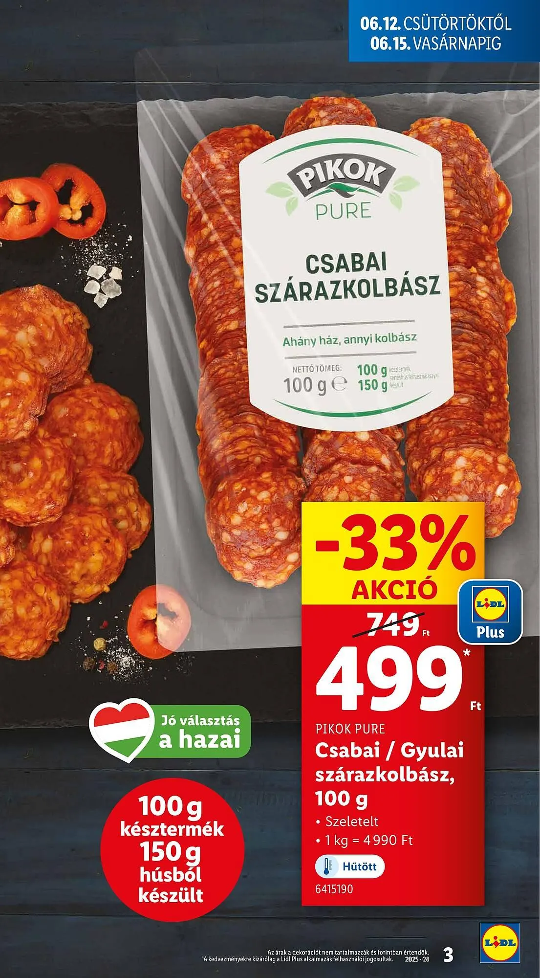 Katalógus Lidl akciós újság június 12.-tól június 18.-ig 2025. - Oldal 3