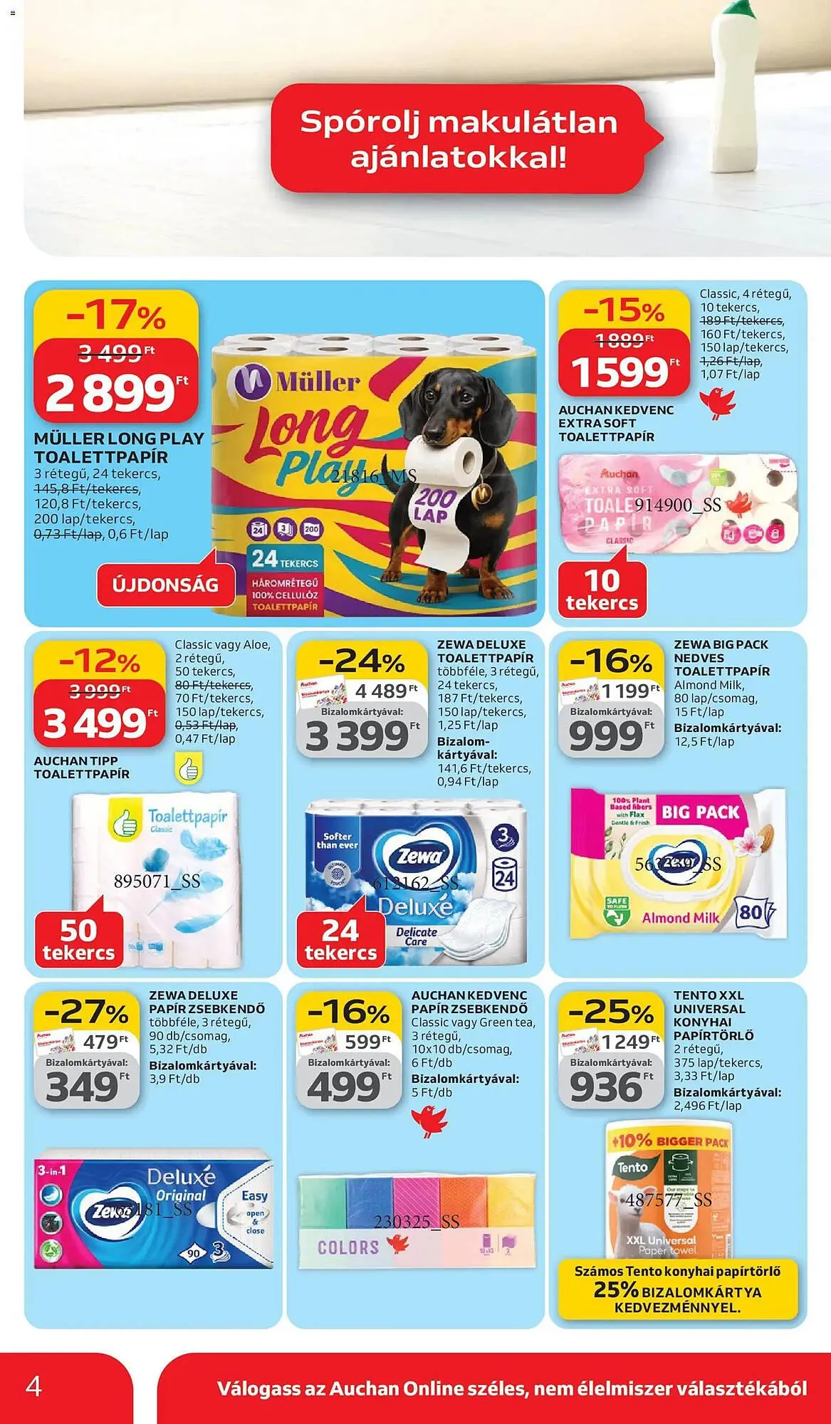 Katalógus Auchan akciós újság március 5.-tól március 18.-ig 2026. - Oldal 4