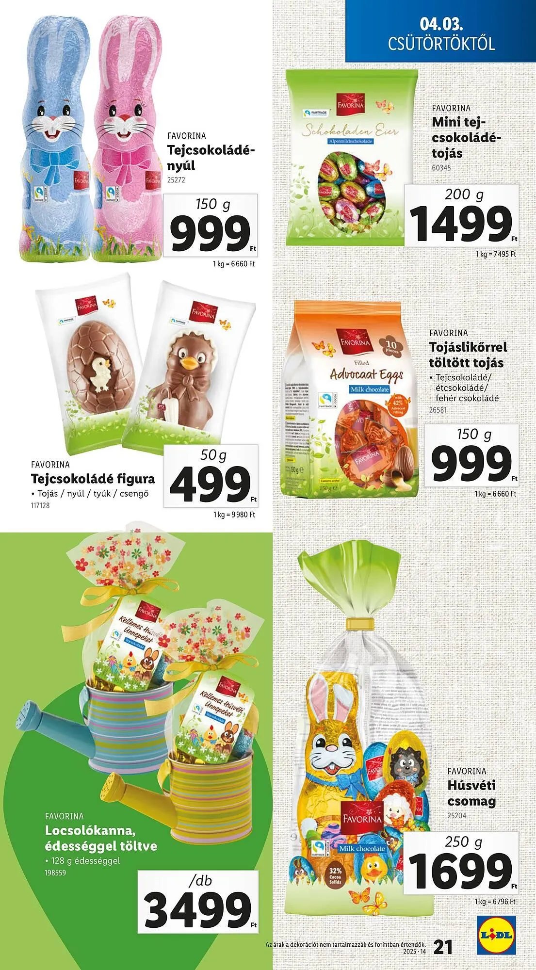 Katalógus Lidl akciós újság április 3.-tól április 9.-ig 2025. - Oldal 21